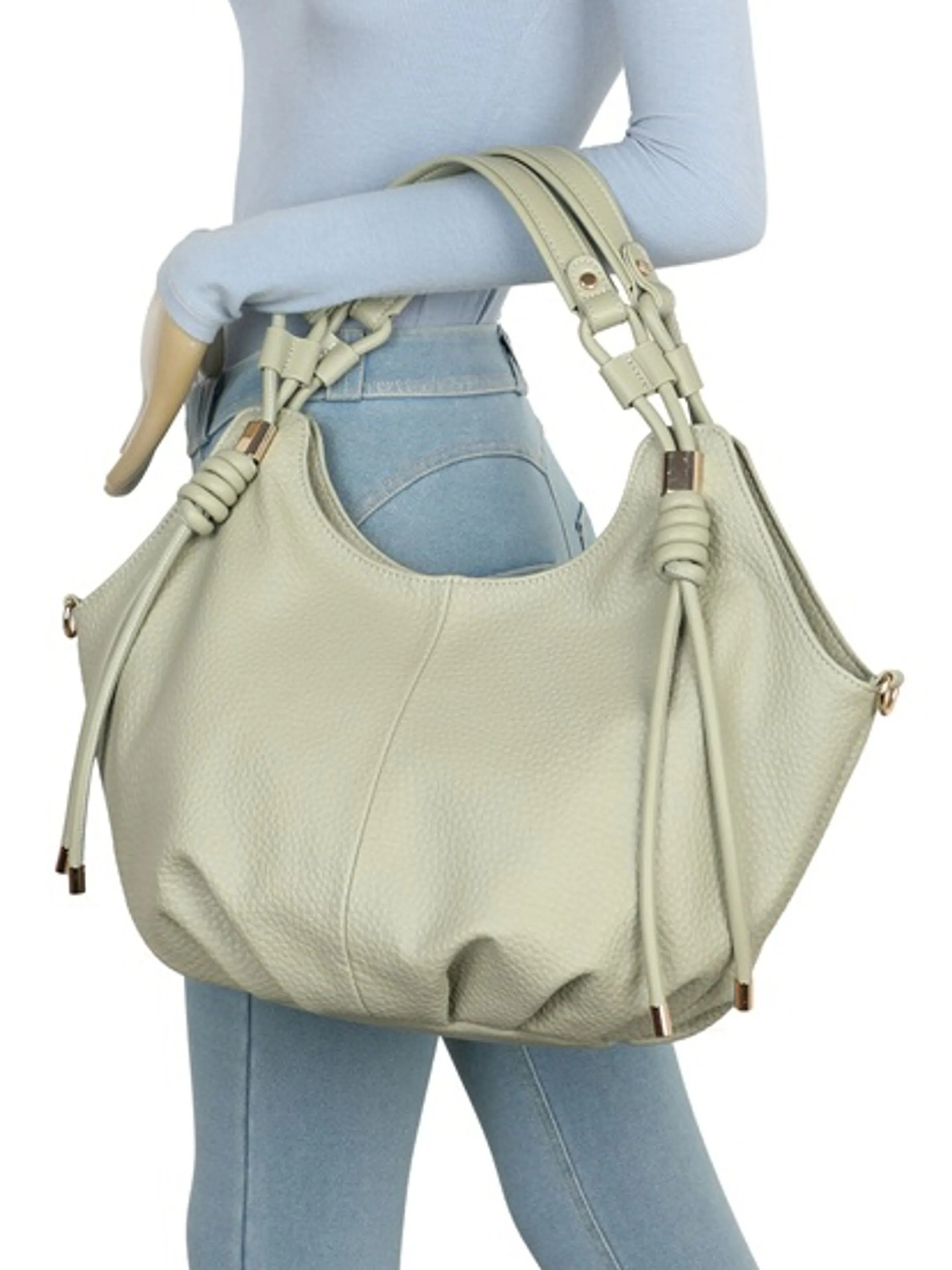 Bolsa feminina grande couro PU - HY33003