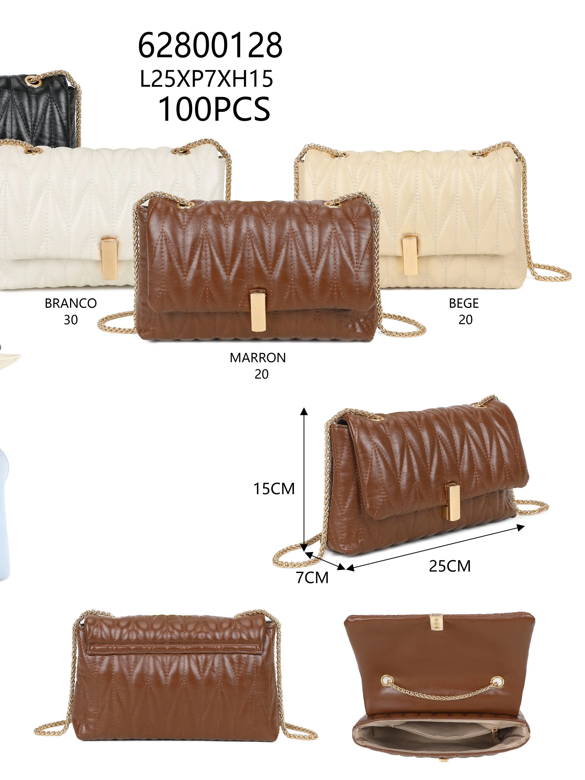 Bolsa feminina PU- 62800128