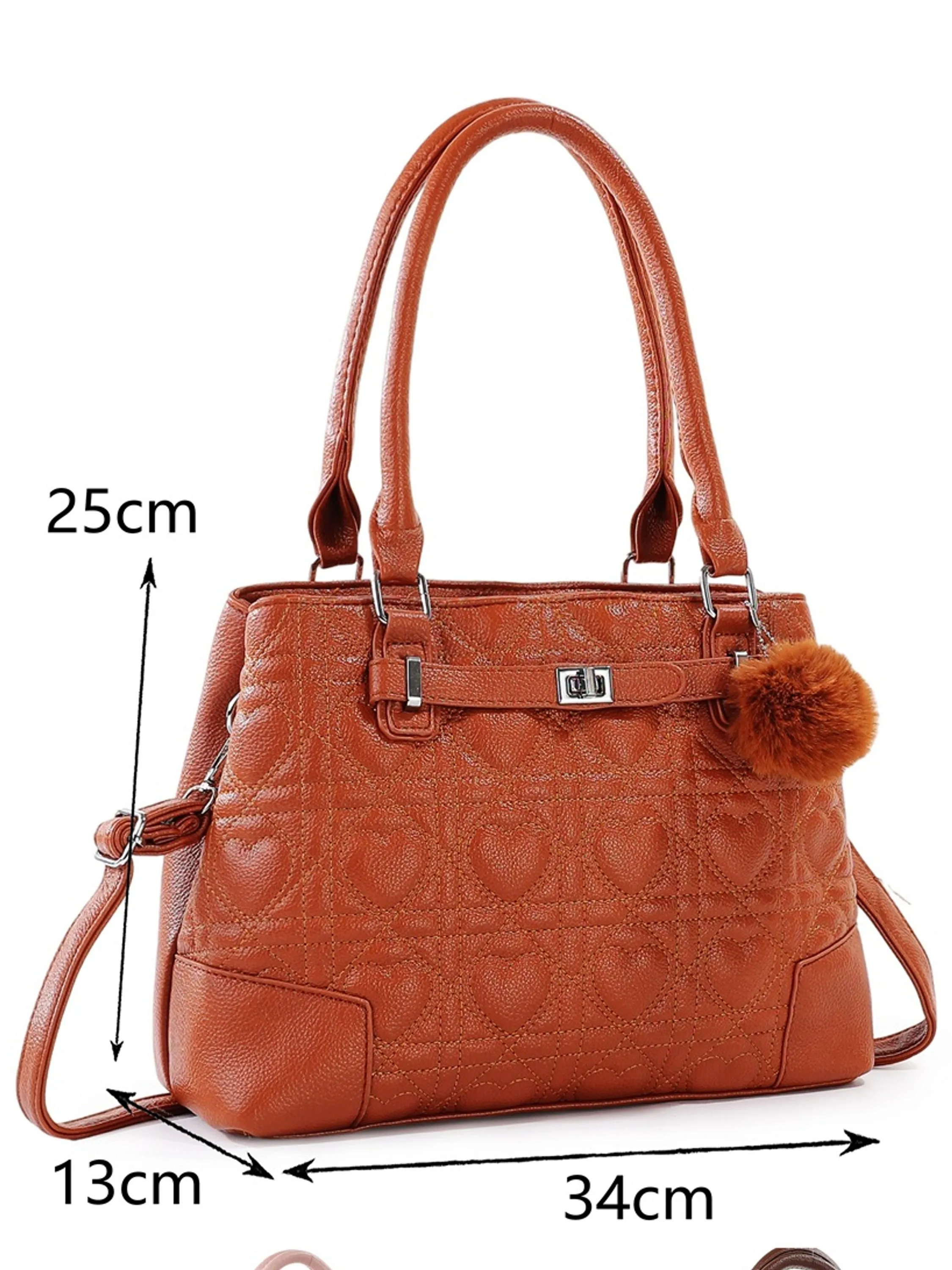 Bolsa feminina grande couro PU - PD-51G