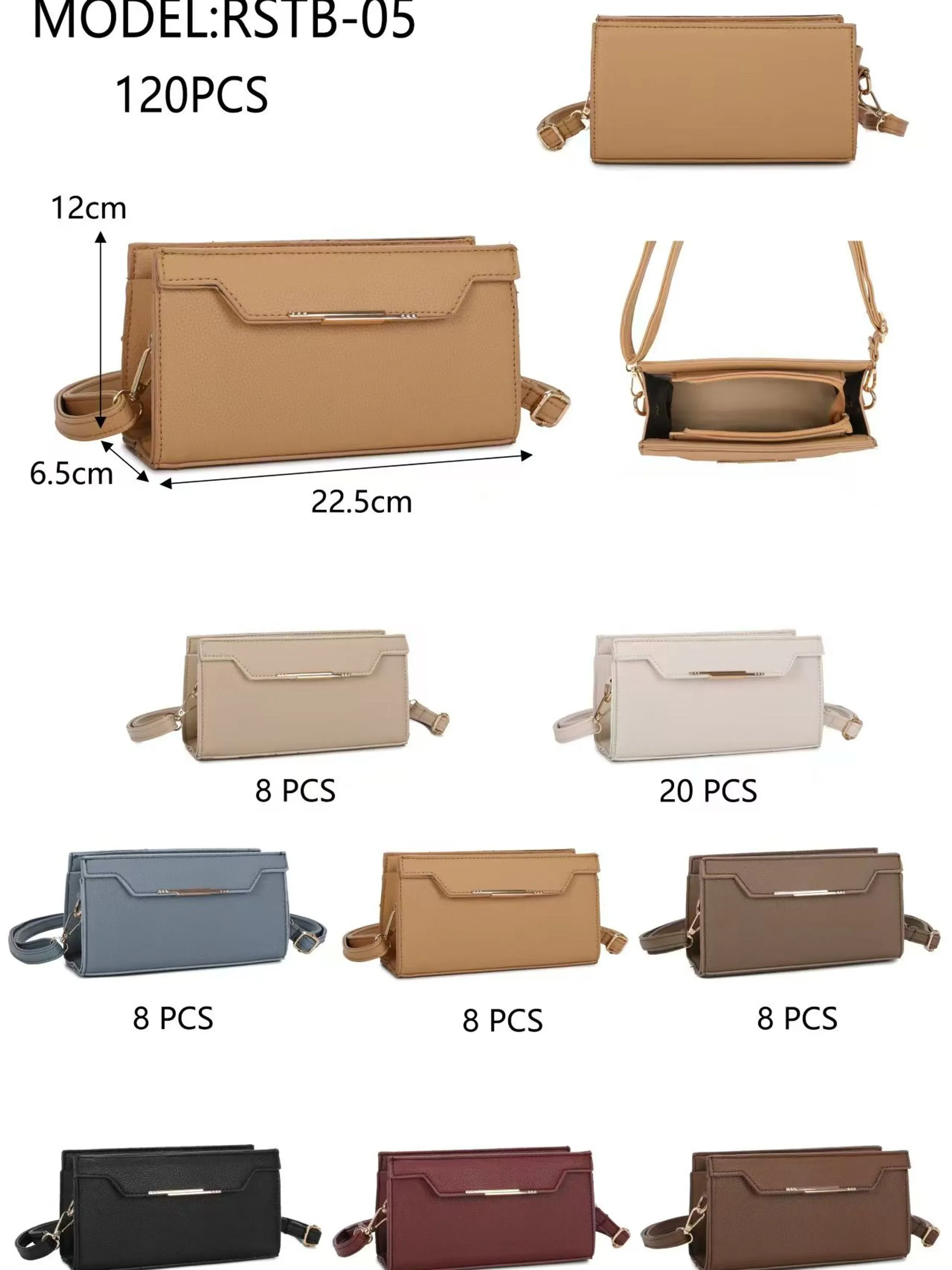 Bolsa feminina couro PU - RSTB-05