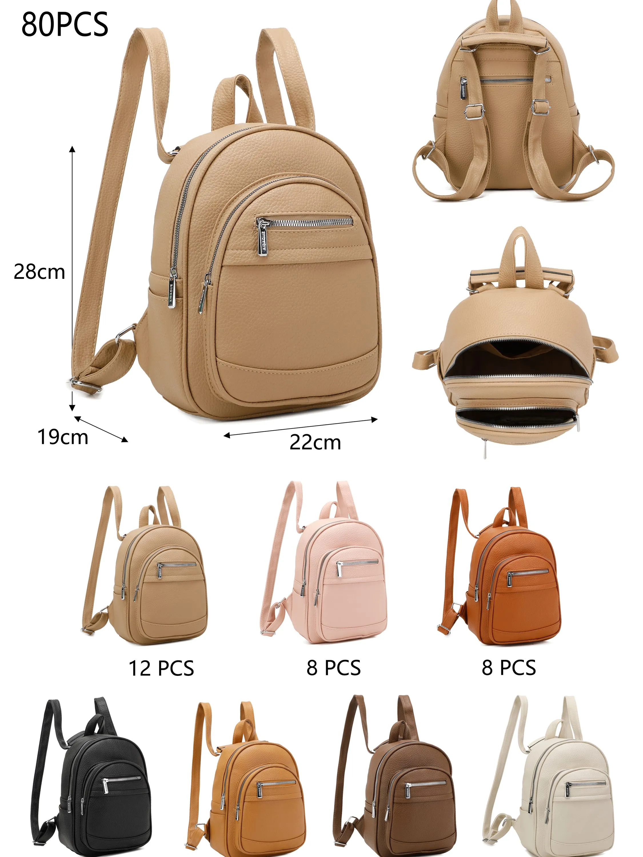 Mochila couro PU XFBB25P