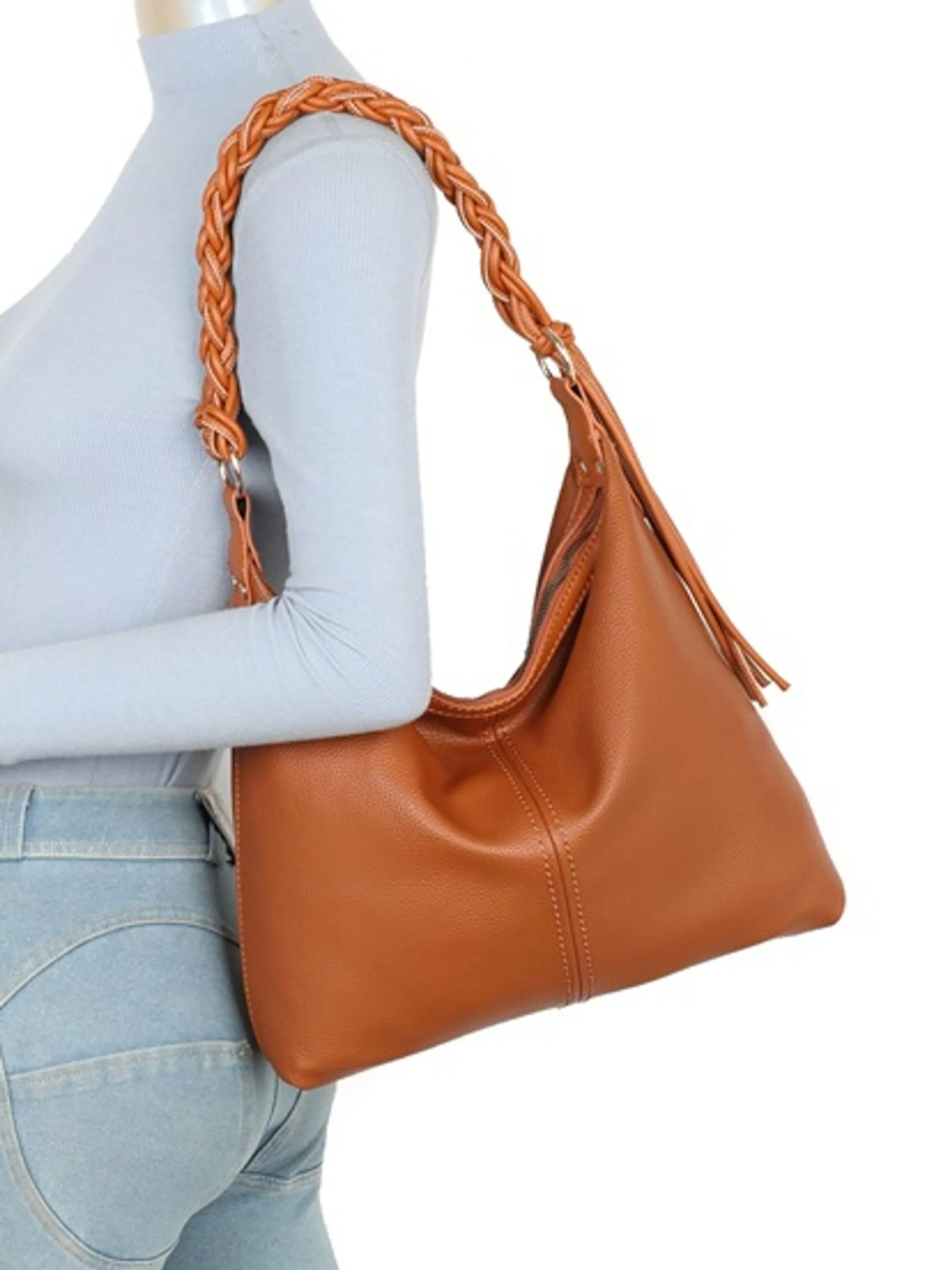 Bolsa feminina grande couro PU - HY33008
