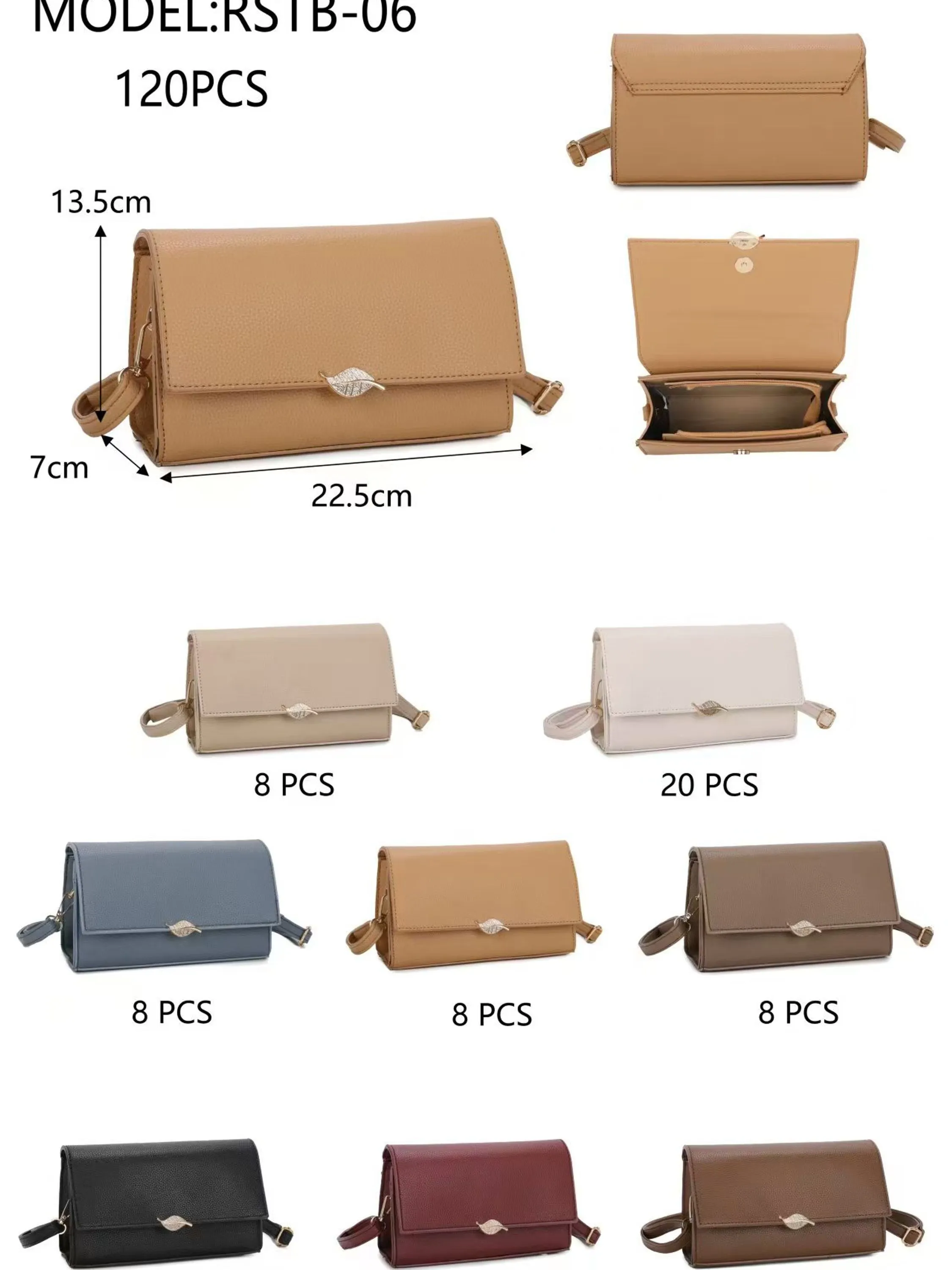 Bolsa feminina couro PU - RSTB-06