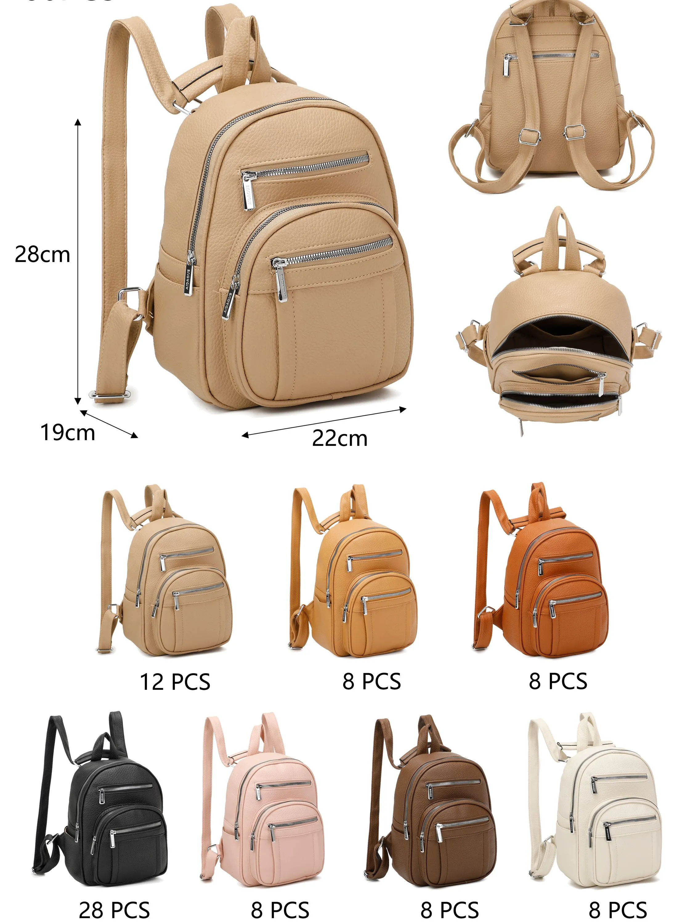 Mochila couro PU XFBB21P