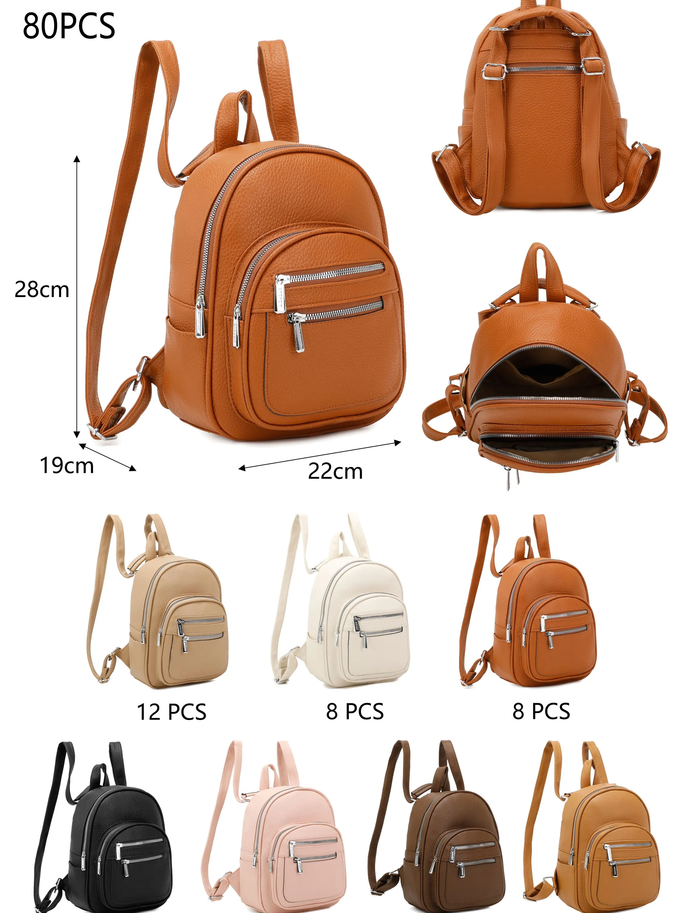 Mochila couro PU XFBB24P