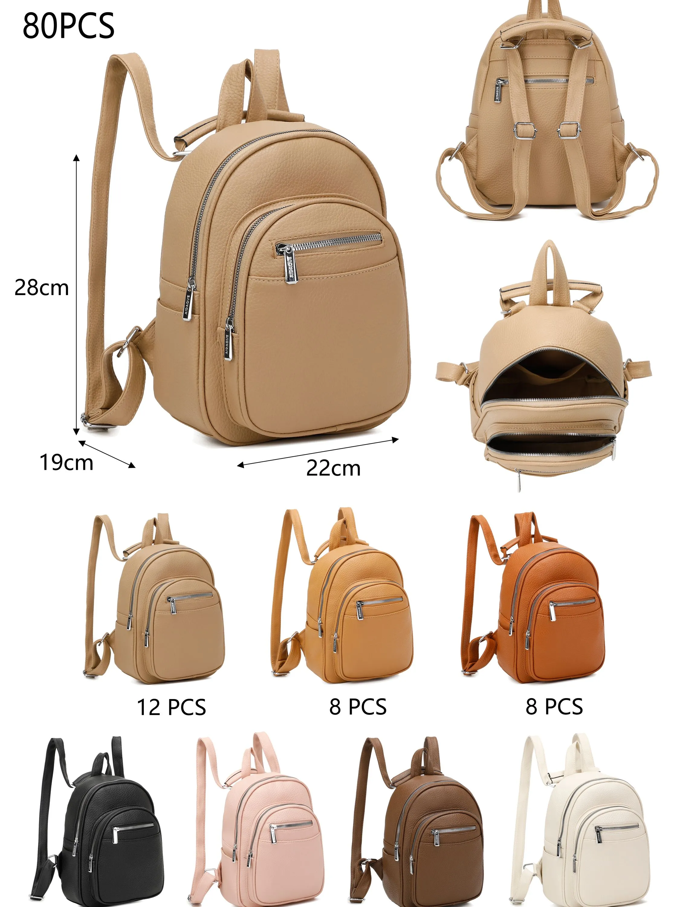 Mochila couro PU XFBB22P