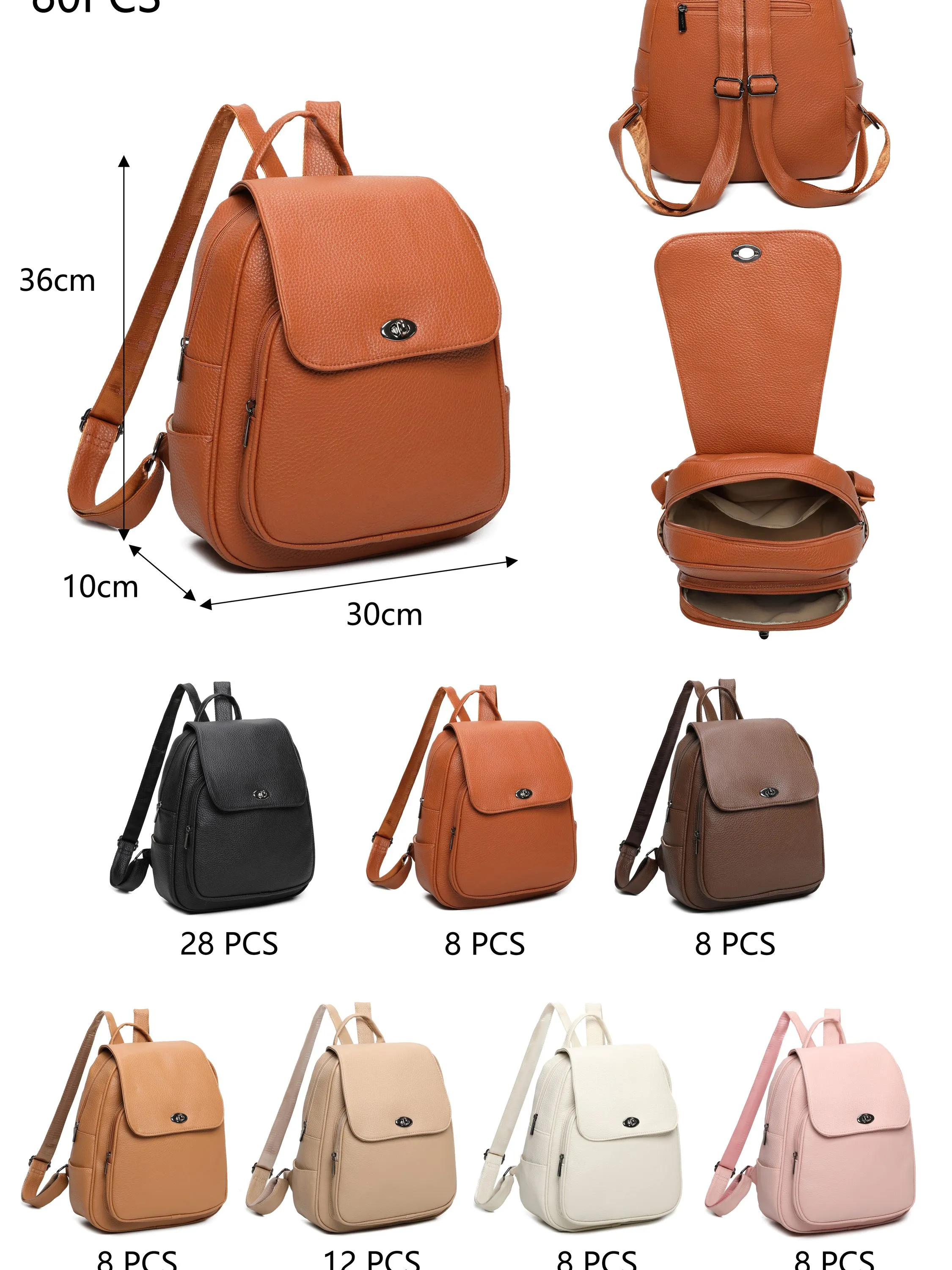 Mochila couro PU XFBB11R