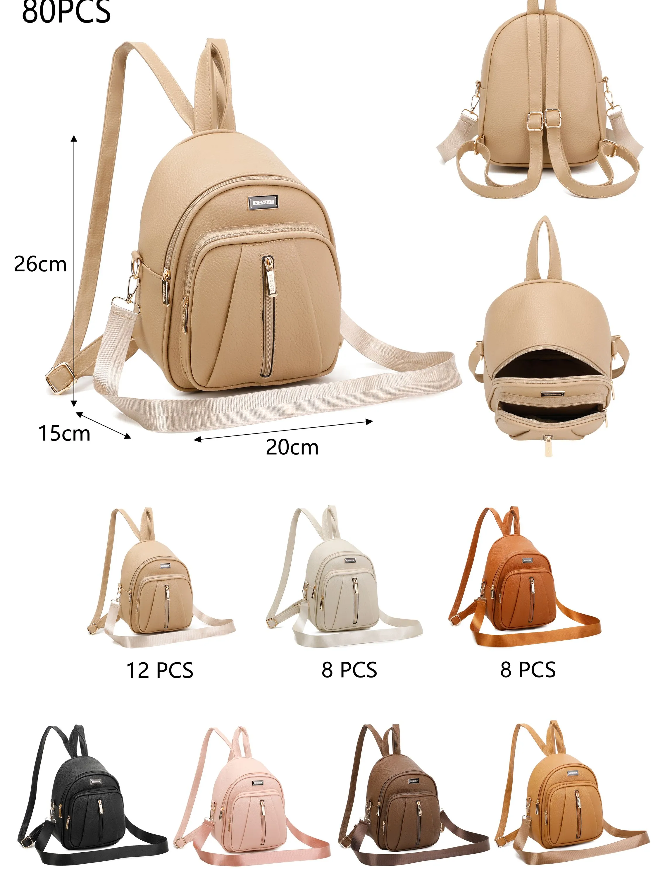 Mochila couro PU XFBB30P