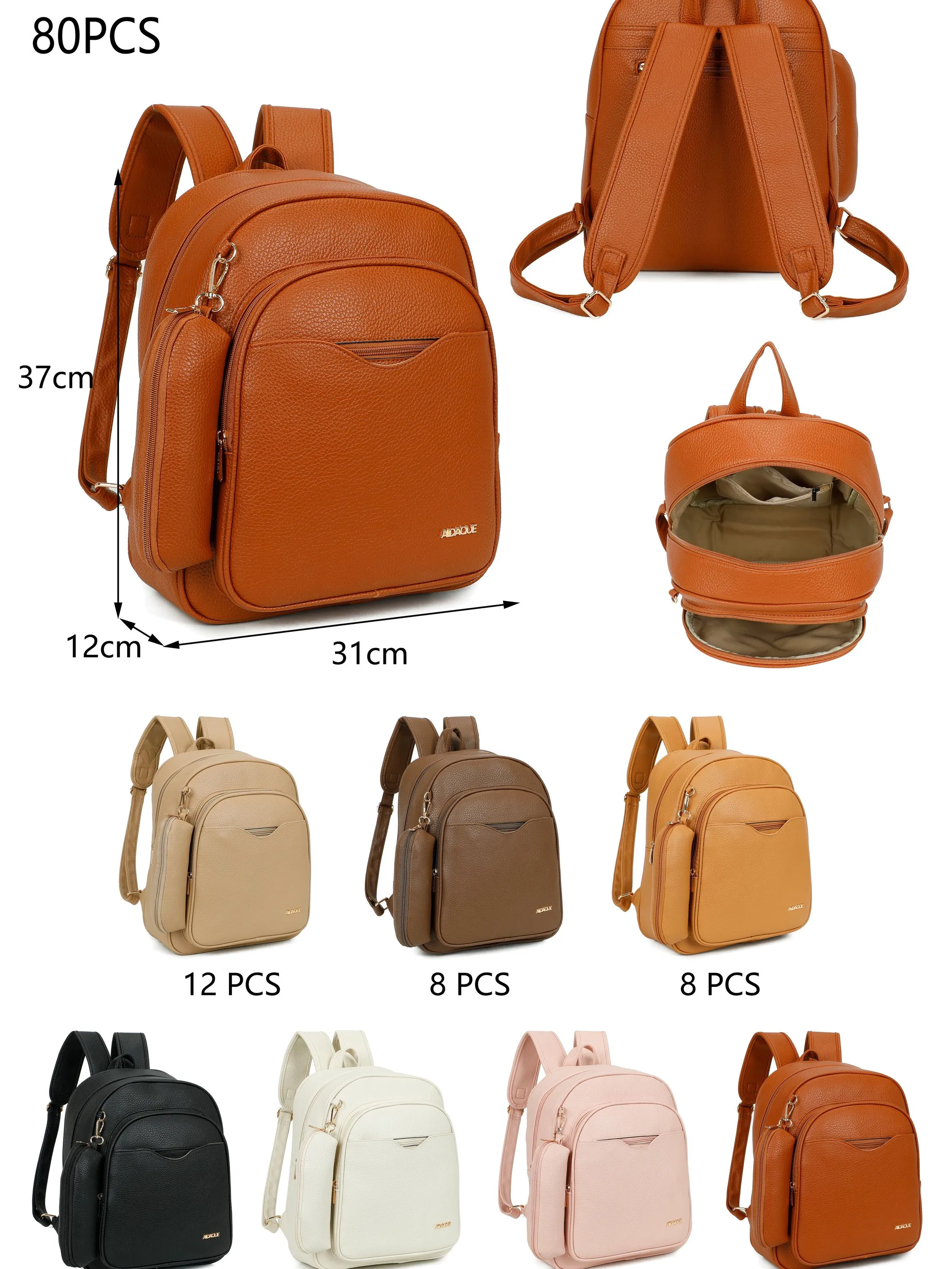 Mochila couro PU XFBB4U