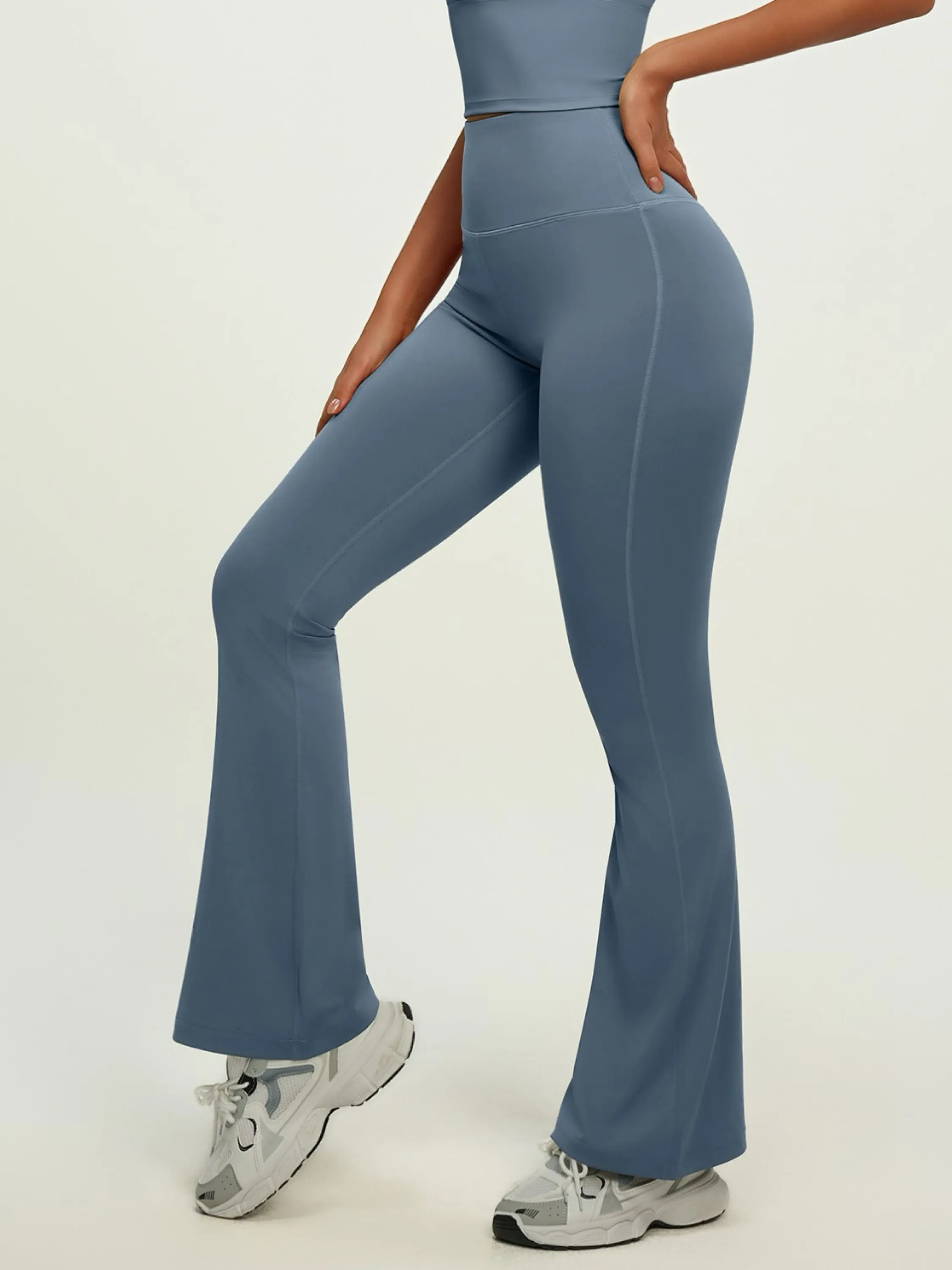 Calça pantalona poliamida