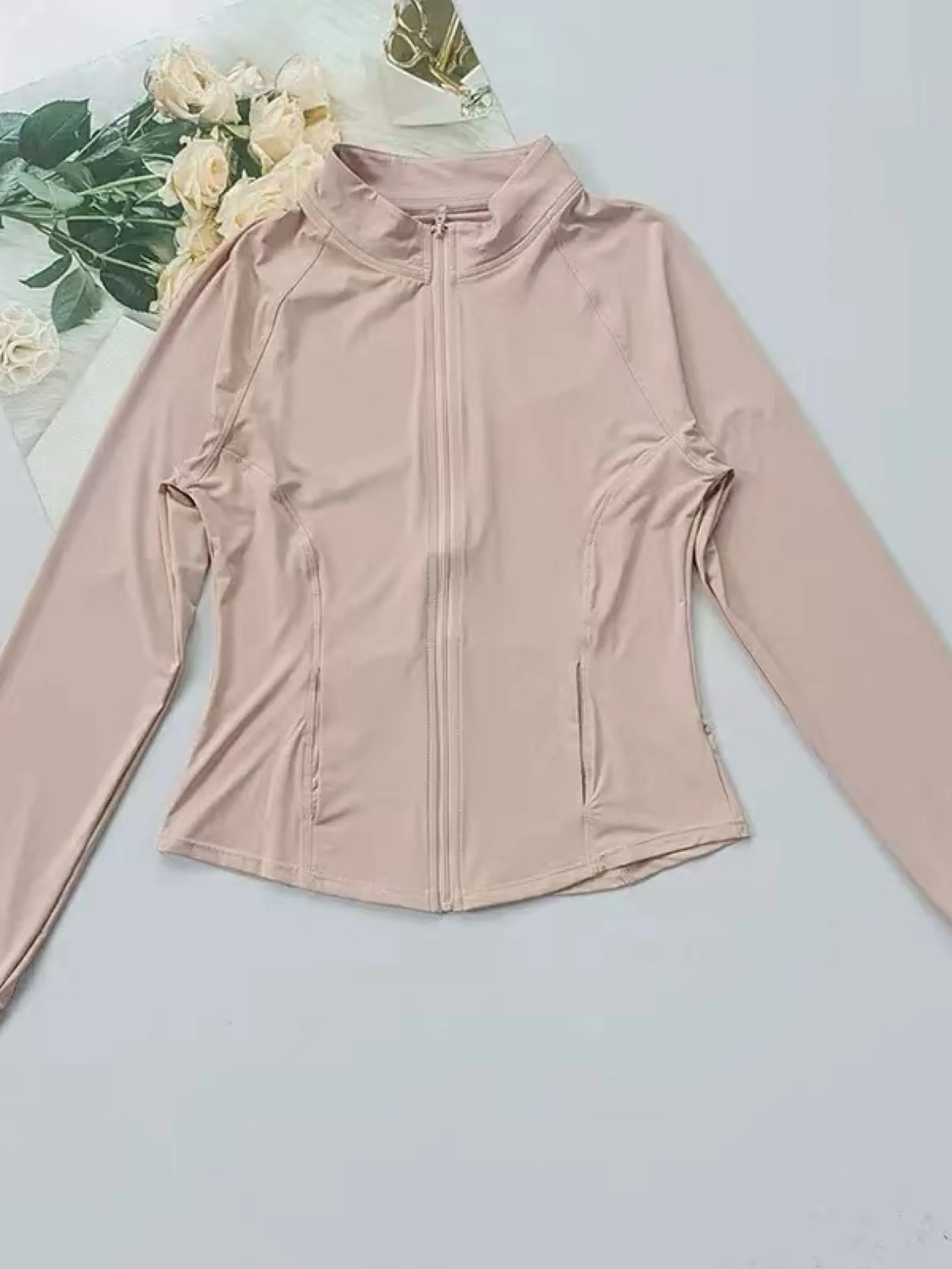 Manga longa poliamida