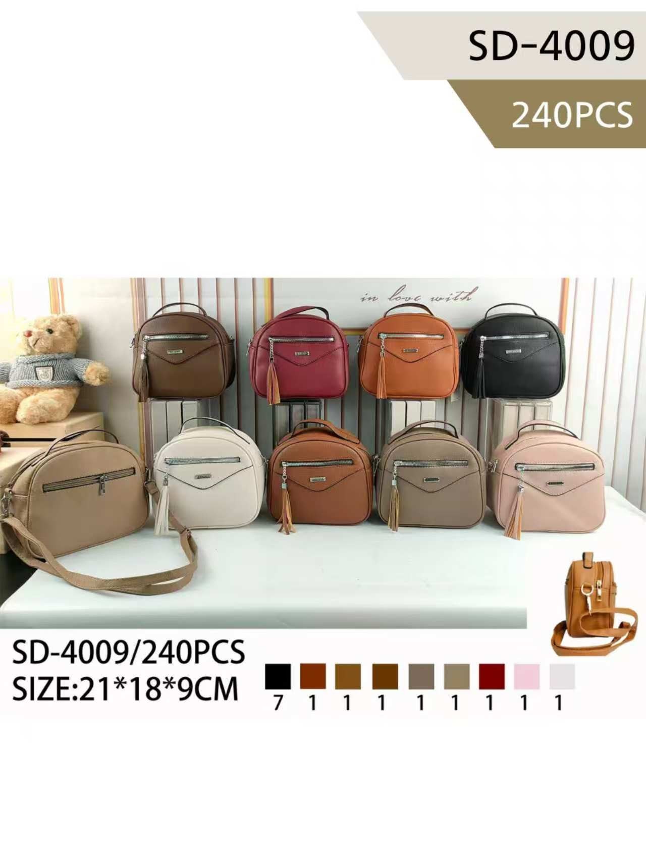 Bolsas femininas modernas e casuais 4009