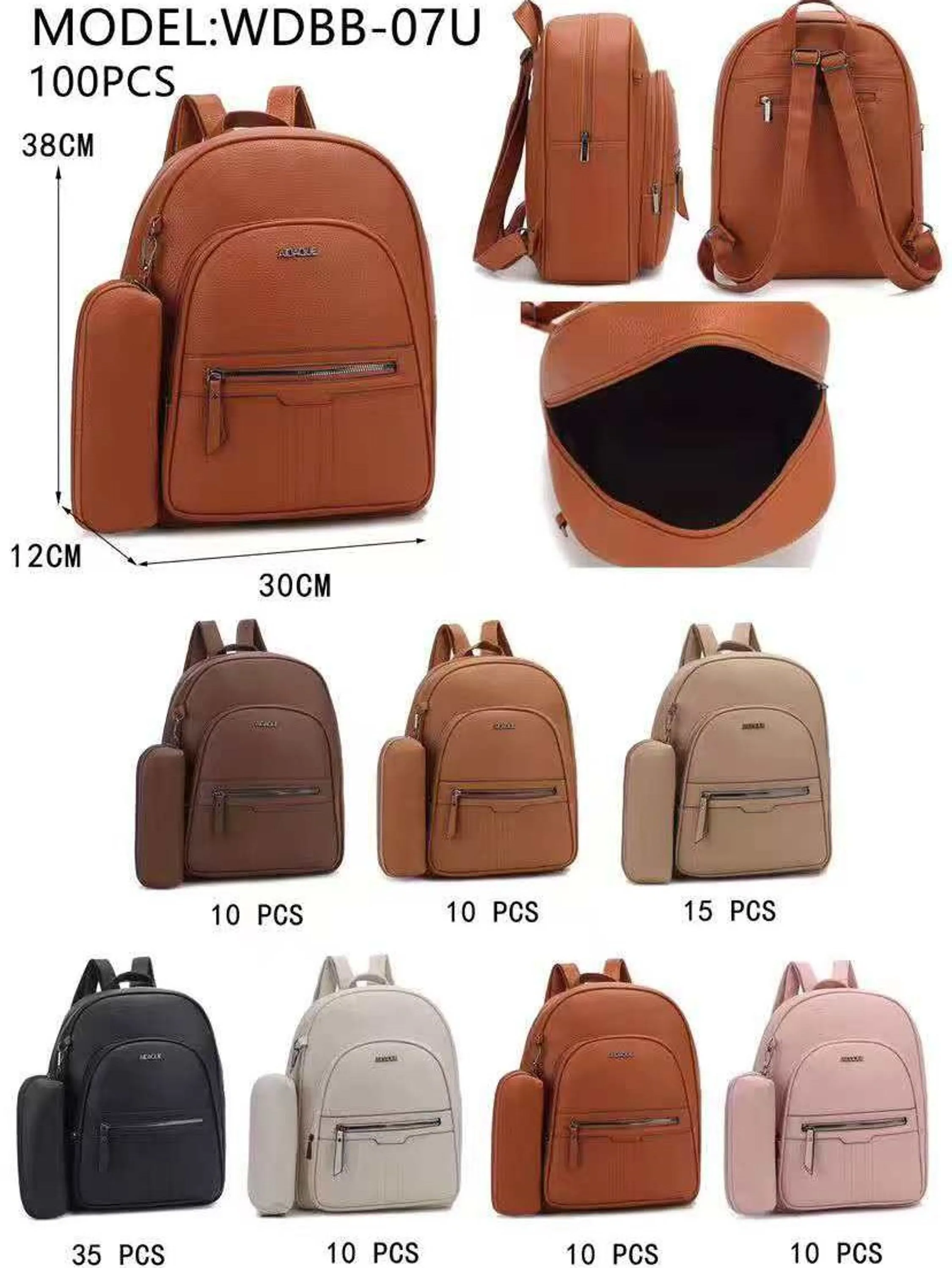 Mochila feminina casual 07U