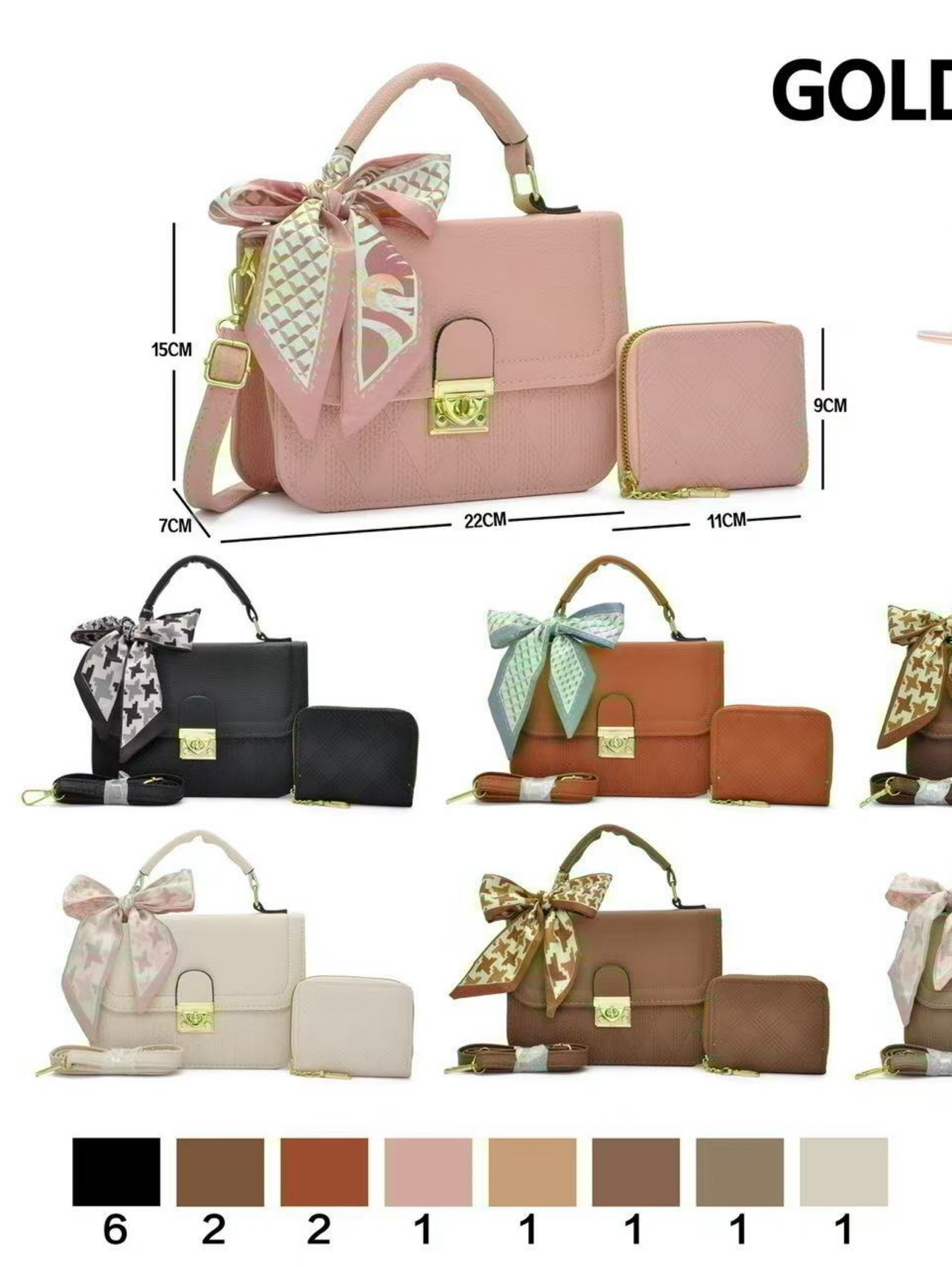 Bolsas femininas modernas e casuais L26