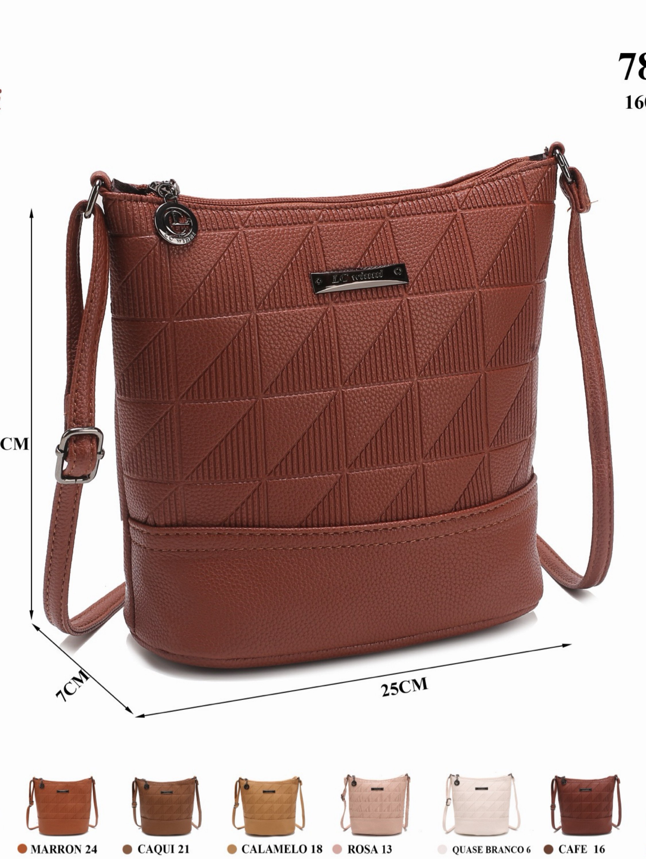 Bolsas casuais femininas da moda 7862-16