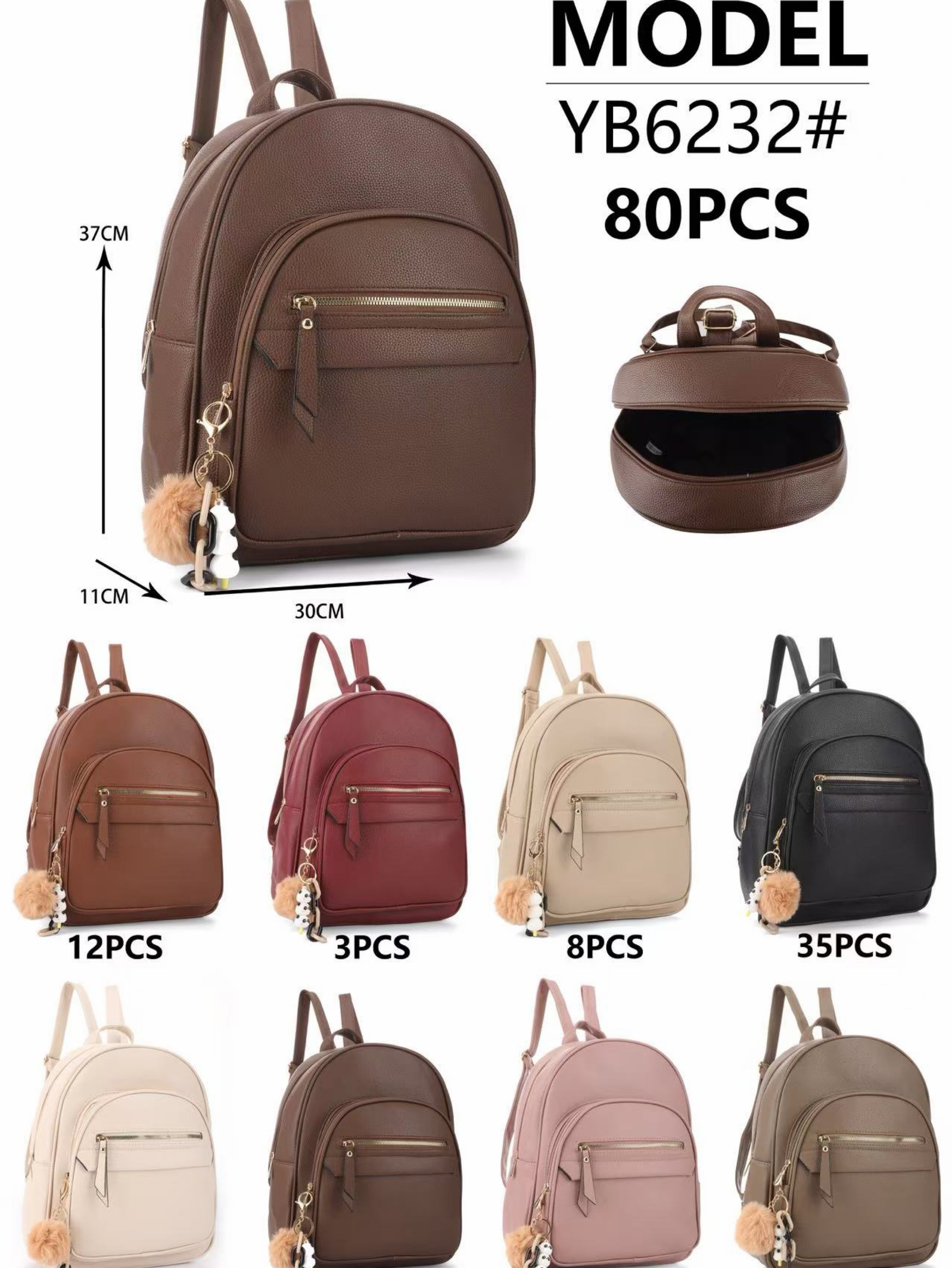 Mochila feminina moderna e casual YB6232