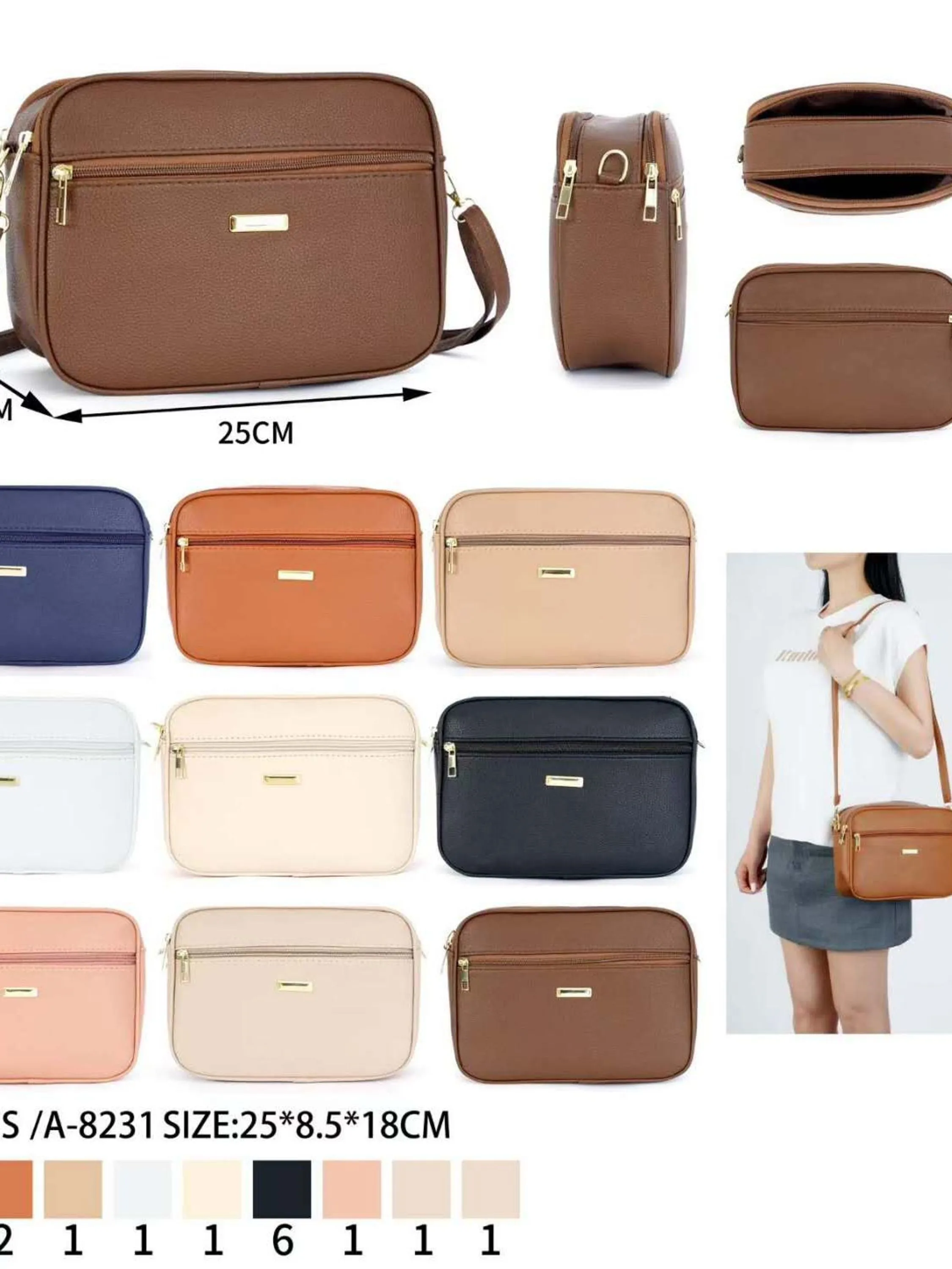 Bolsas femininas casuais da moda A-8231