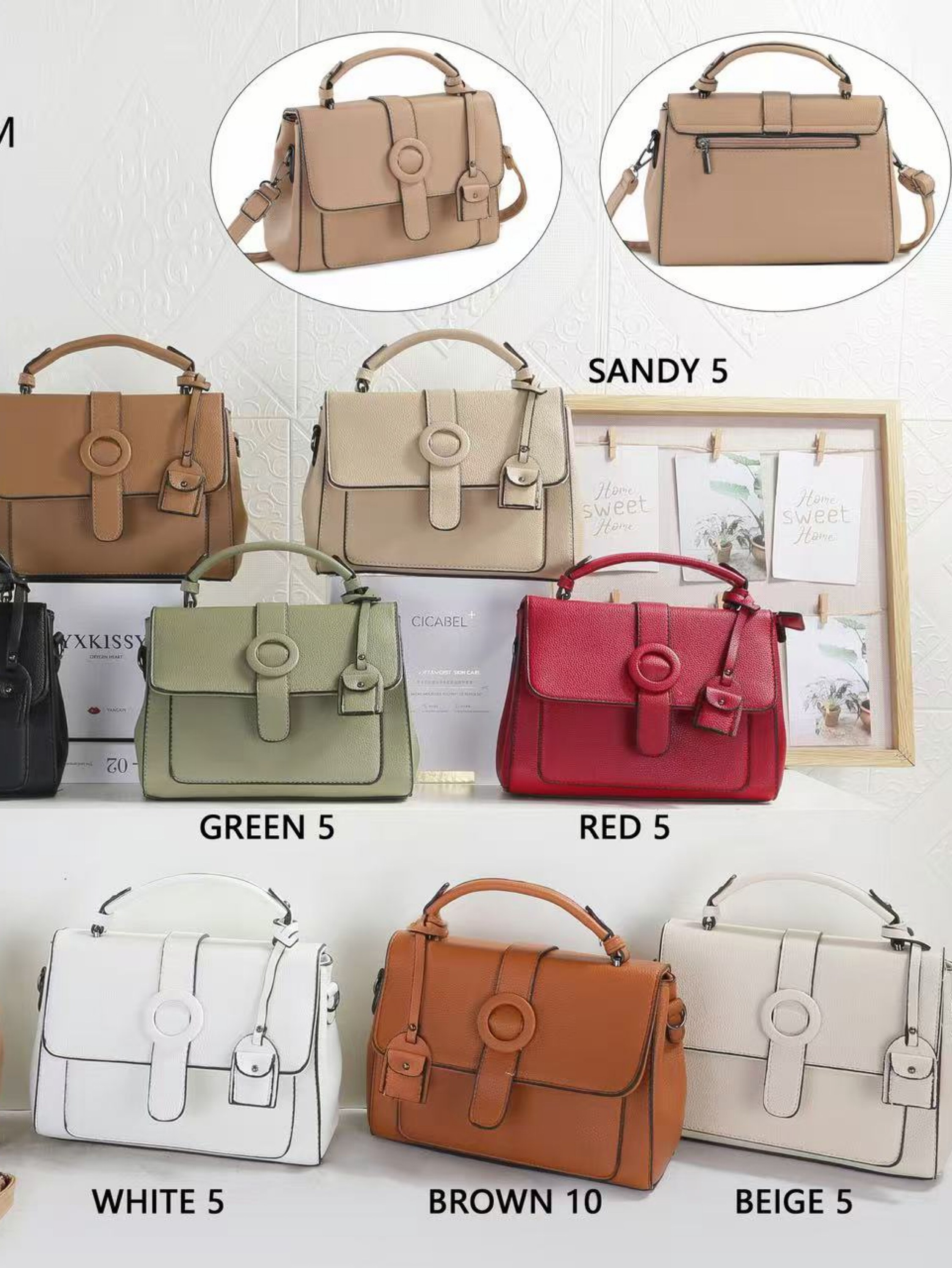 Bolsas femininas modernas e casuais HY043
