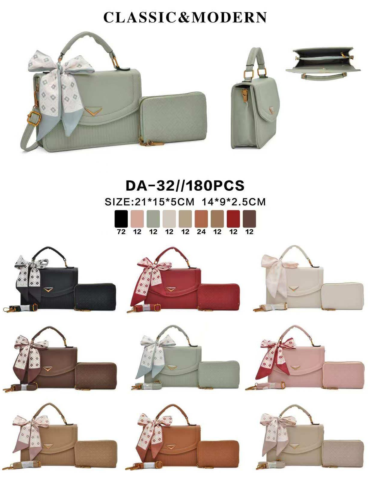 Bolsas casuais femininas da moda DA-32