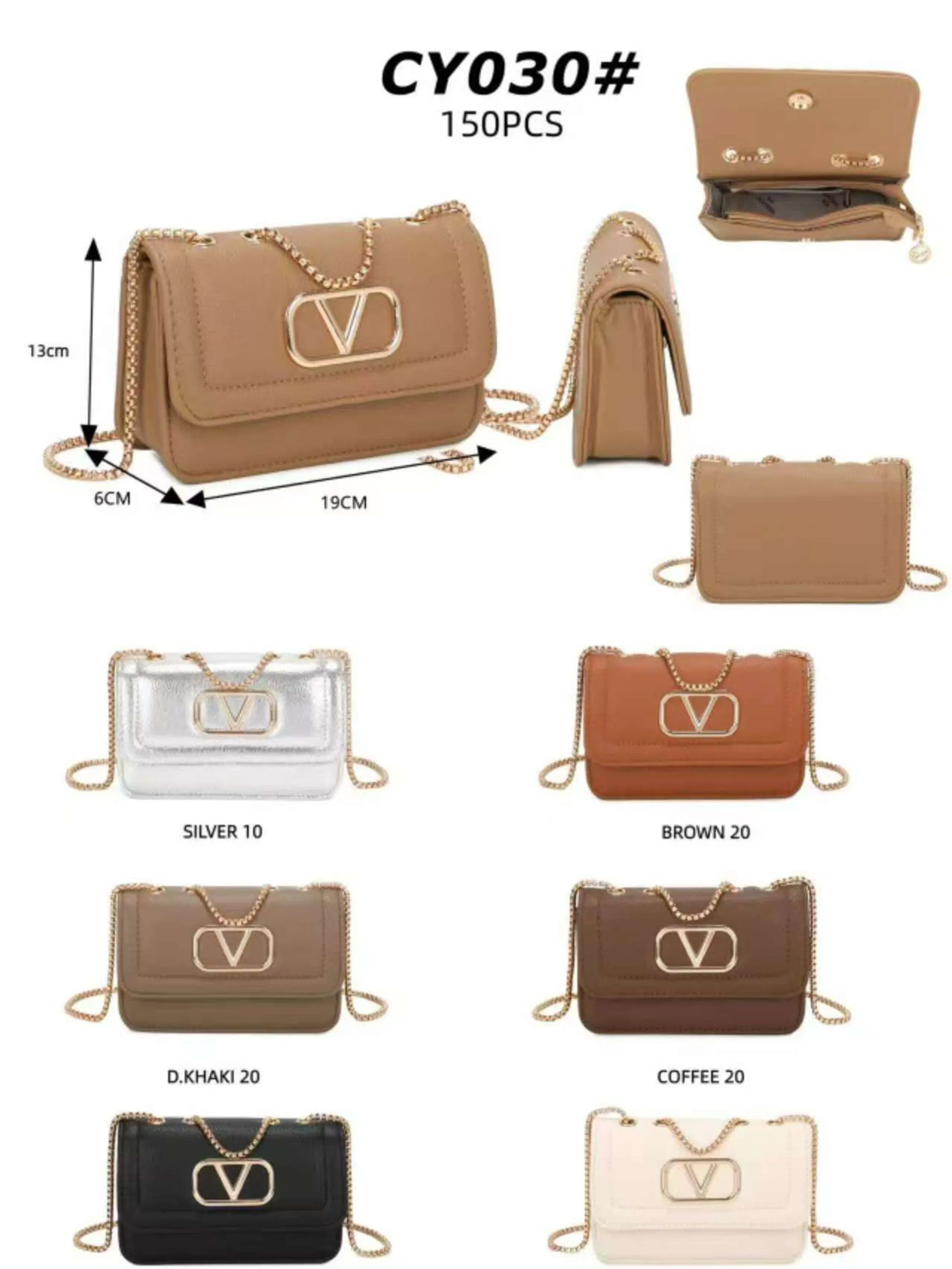 Bolsas femininas modernas e estilosas CY030