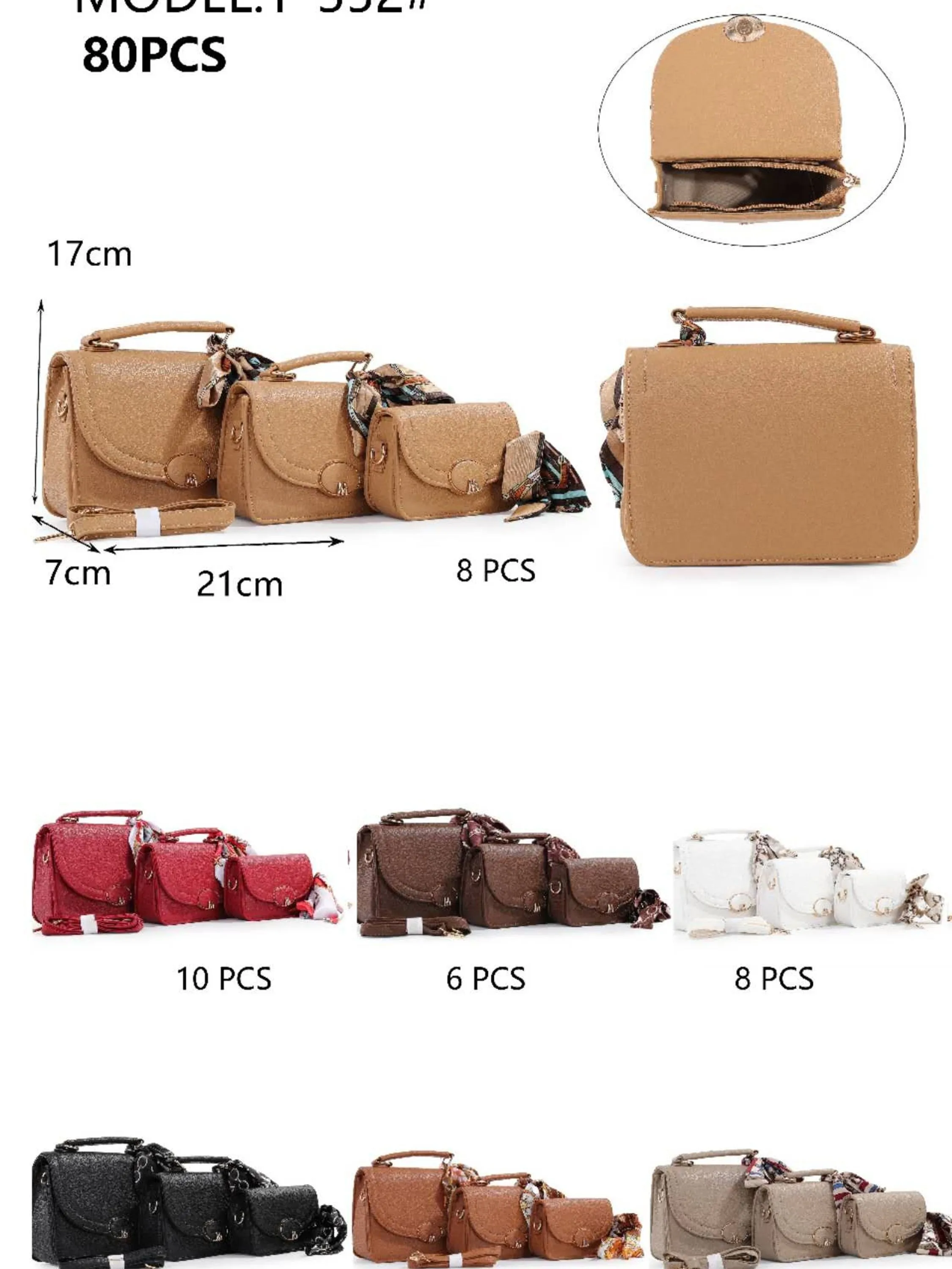 Bolsas femininas modernas e estilosas Y-352