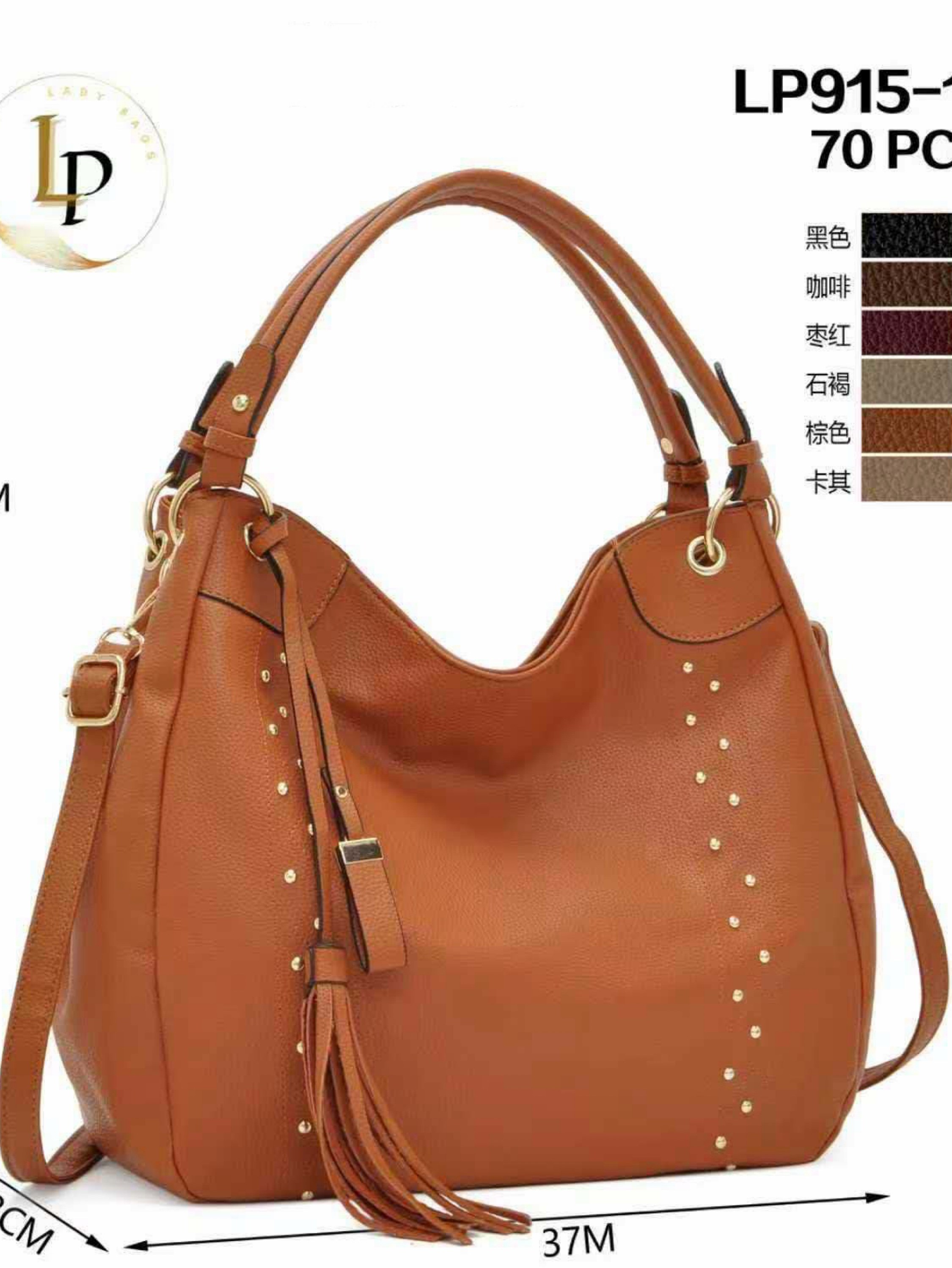 Bolsa transversal casual e elegante 915-1