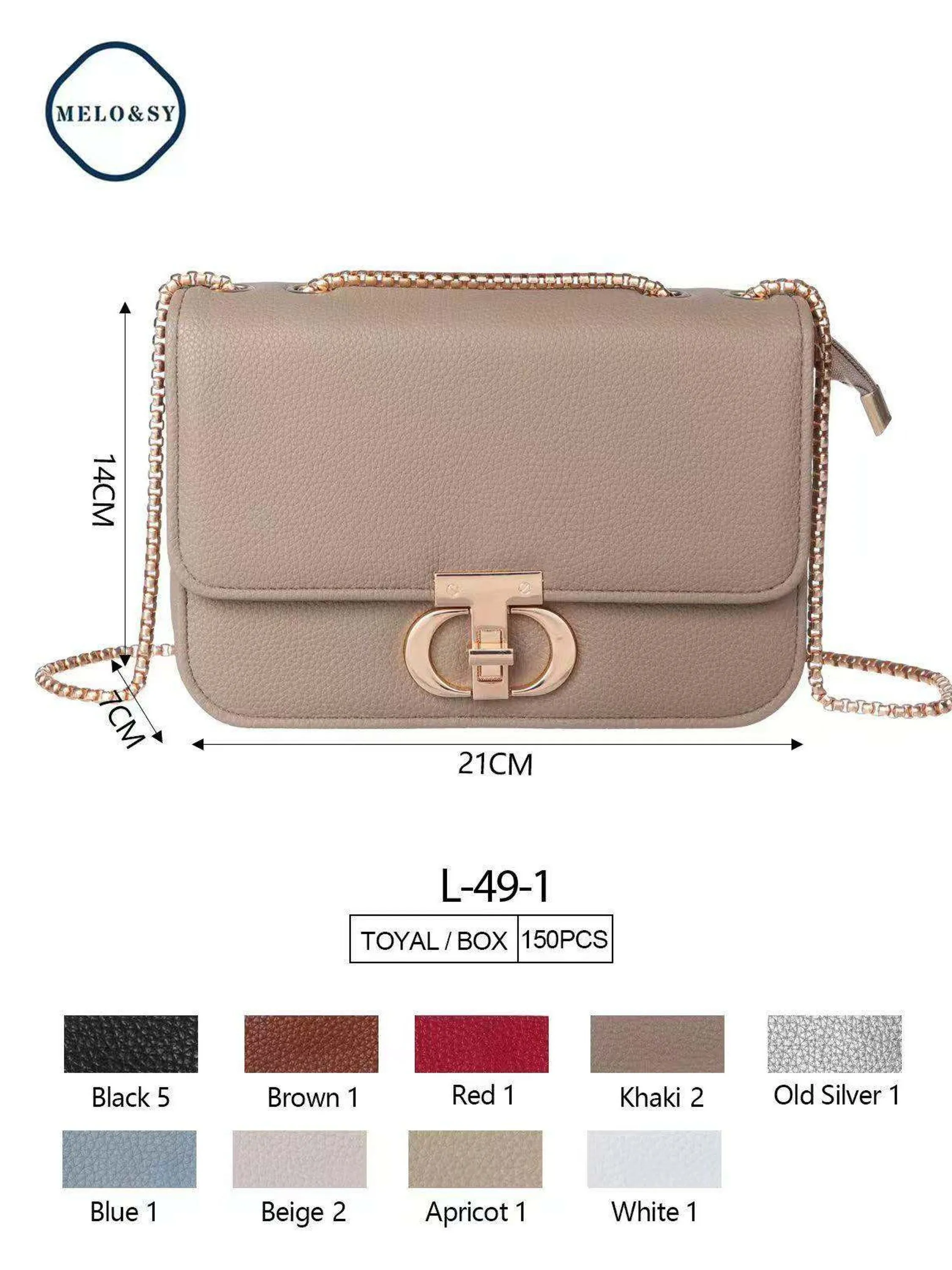 Bolsas femininas modernas e estilosas L49-1