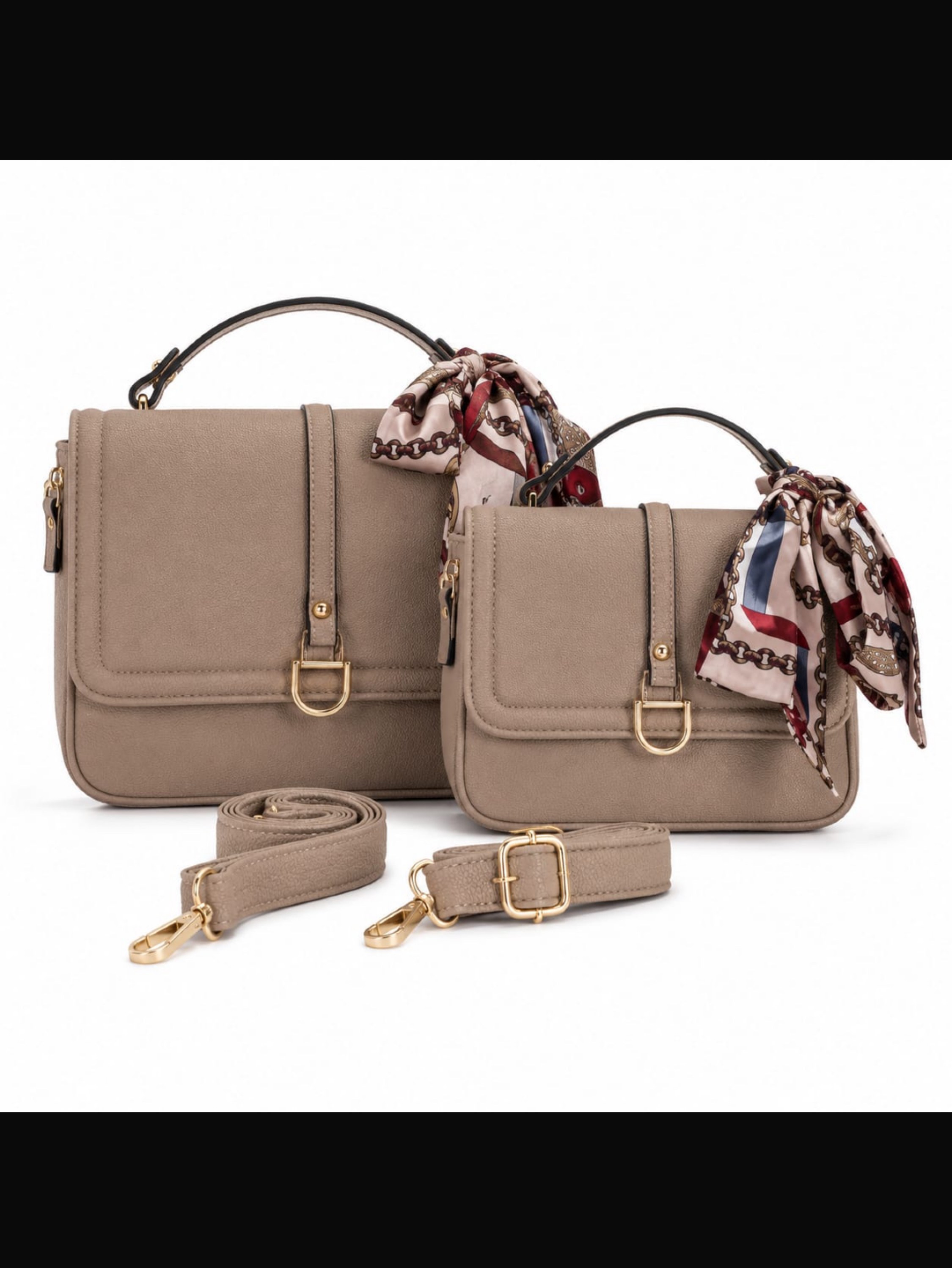 Conjunto de 2 bolsas femininas da moda 6023