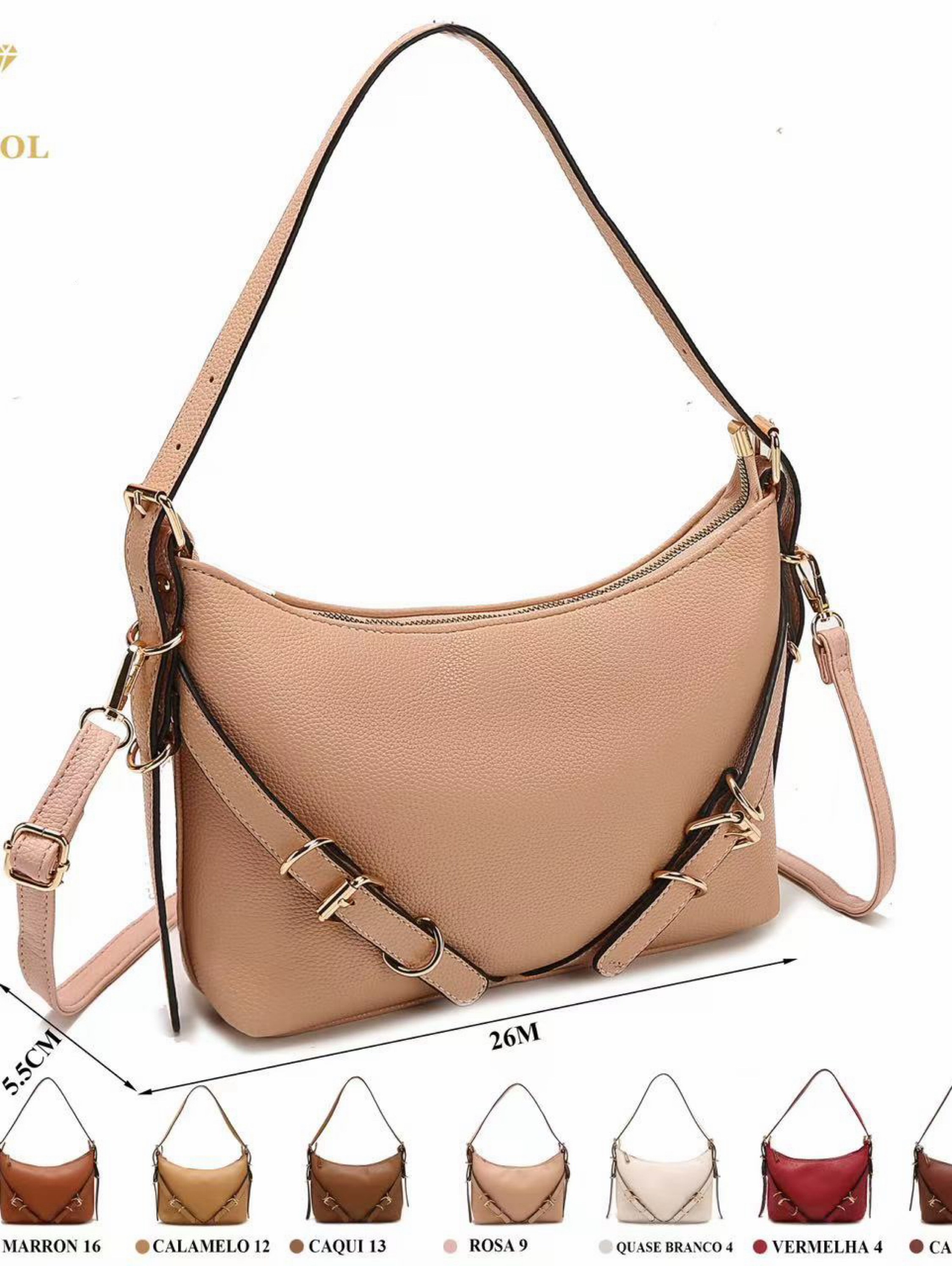 Bolsa de axila feminina para moda 20616
