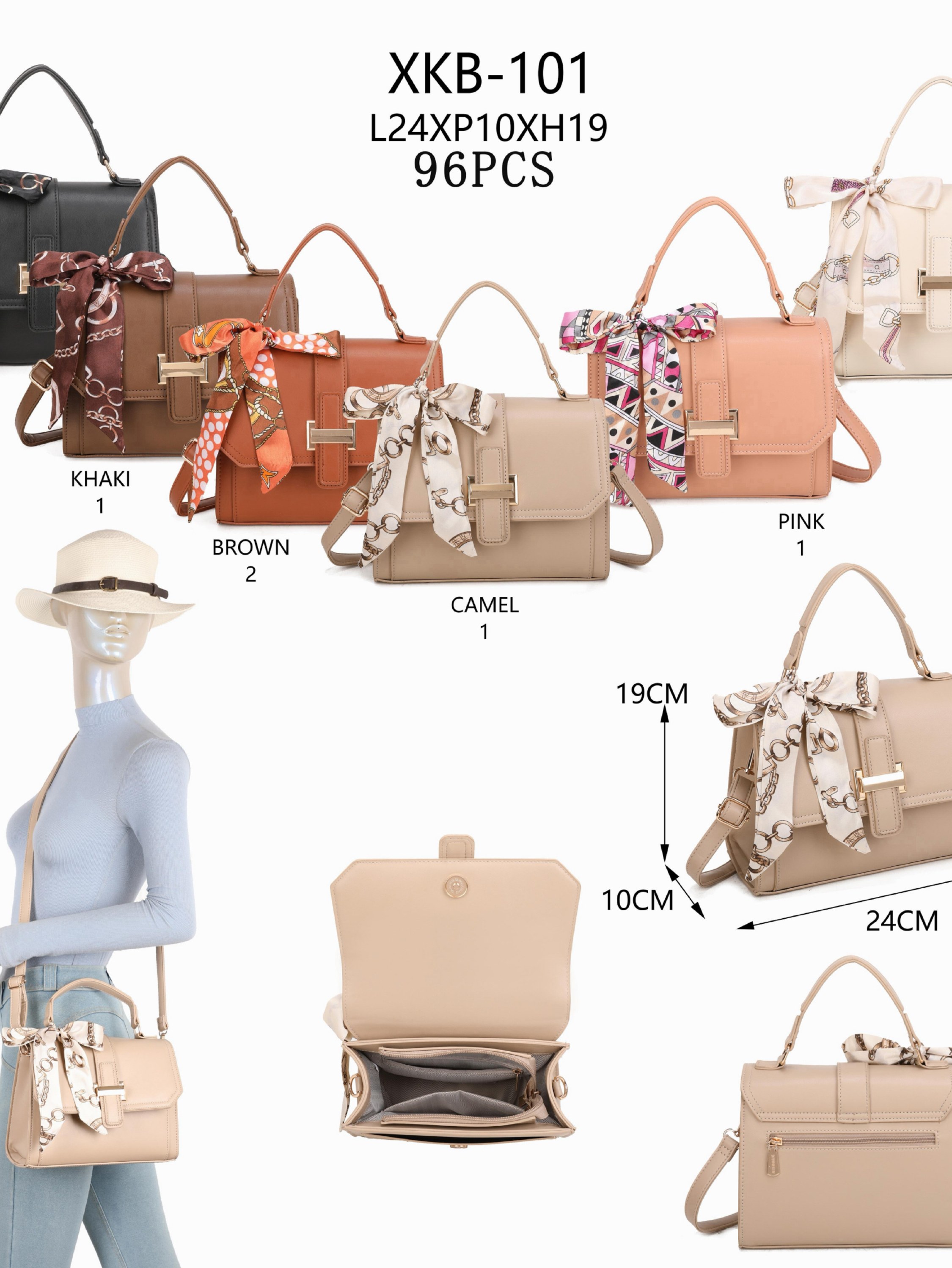 Bolsa feminina casual e elegante 101