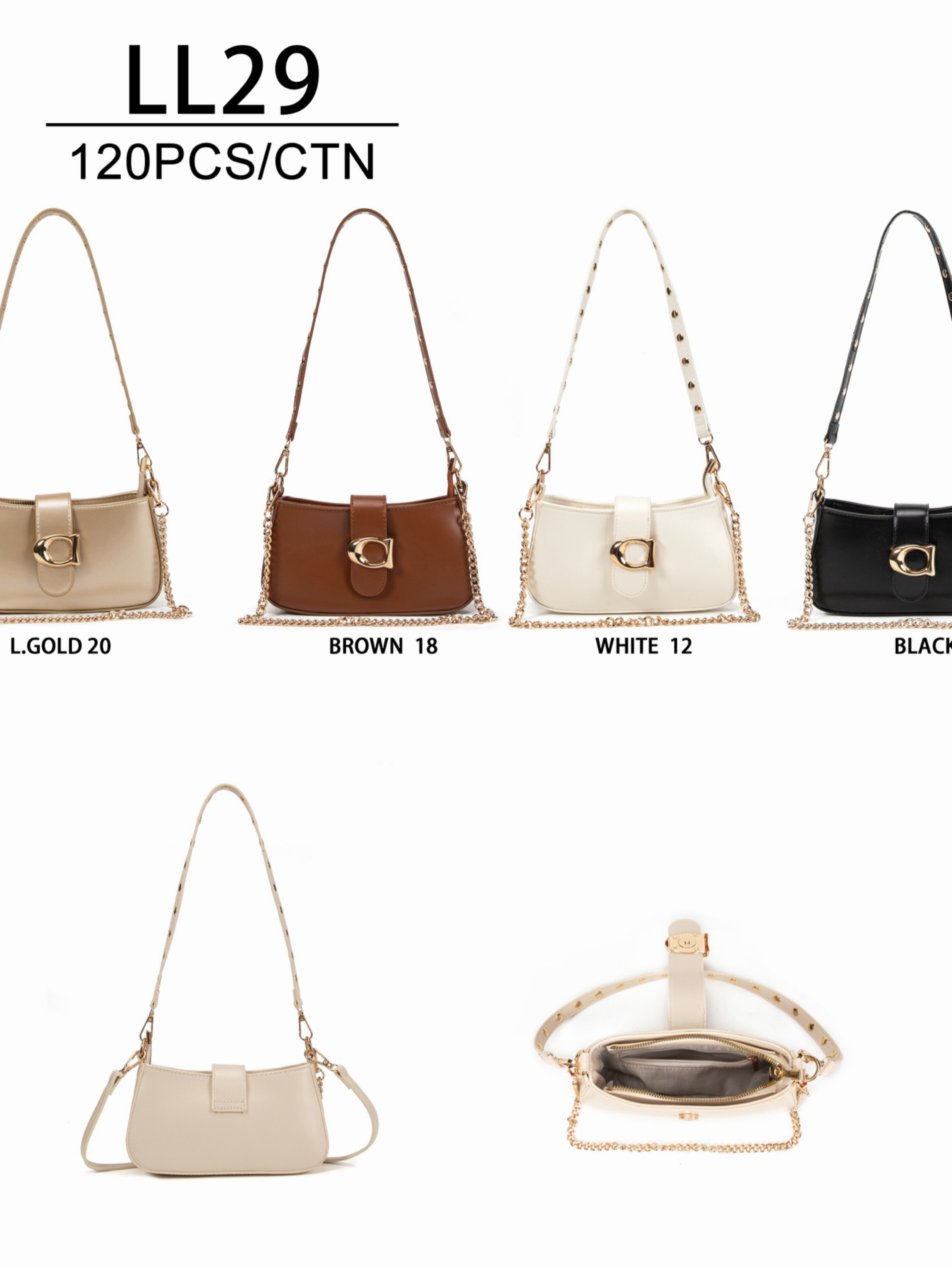 Bolsas femininas modernas e casuais LL29