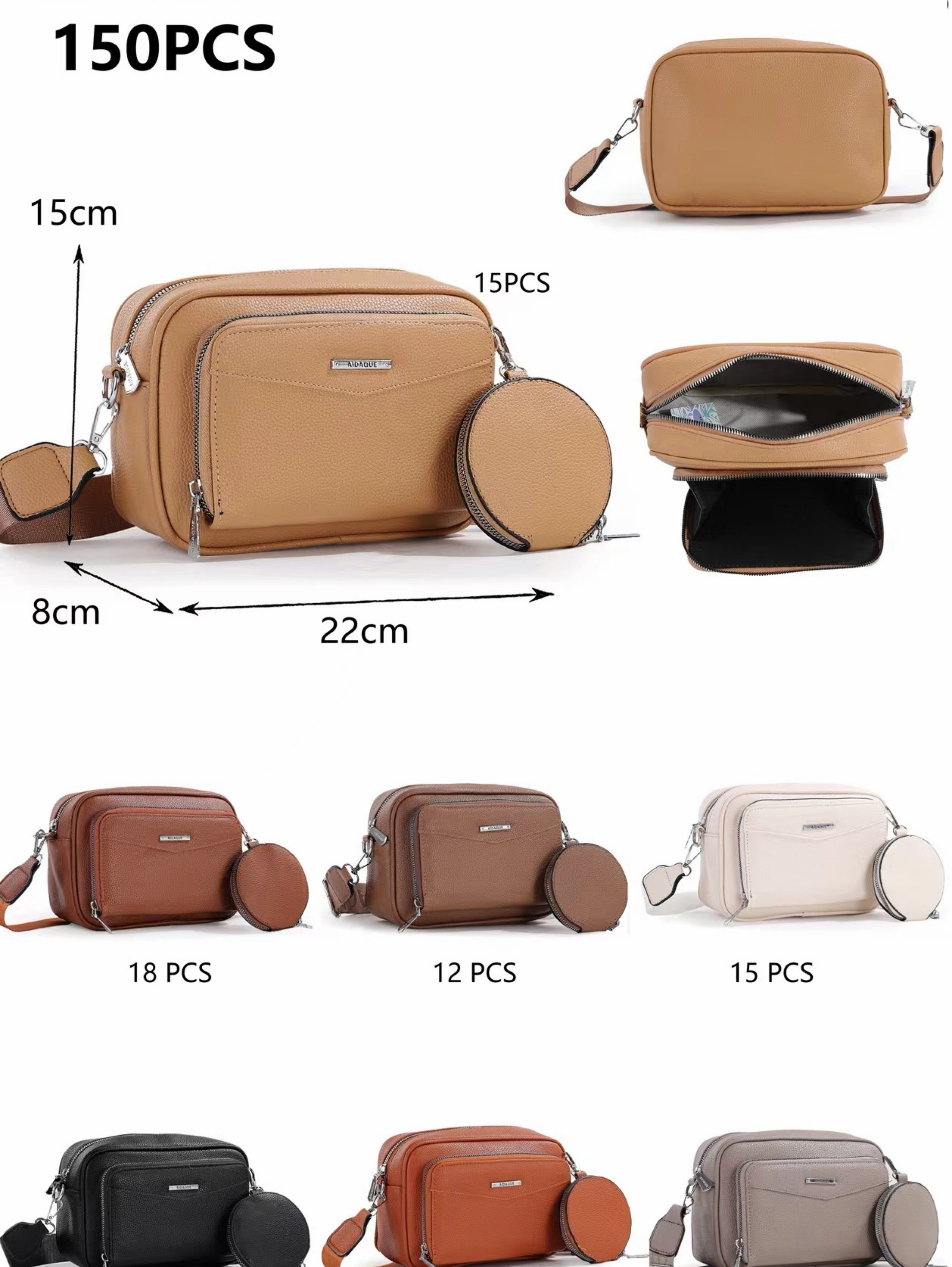 Bolsa elegante com alça de ombro extensível.84