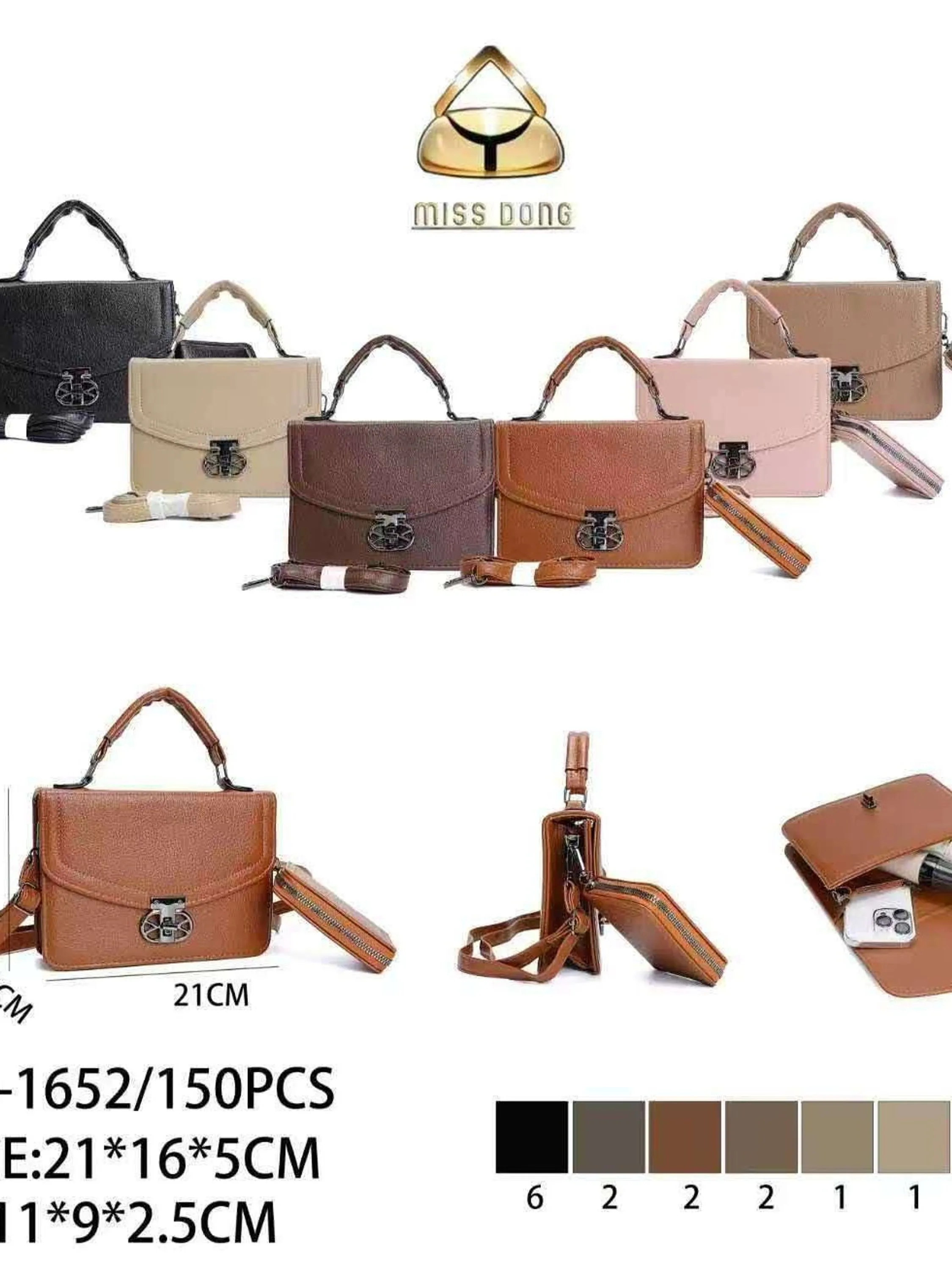 Bolsas femininas da moda DB-1652