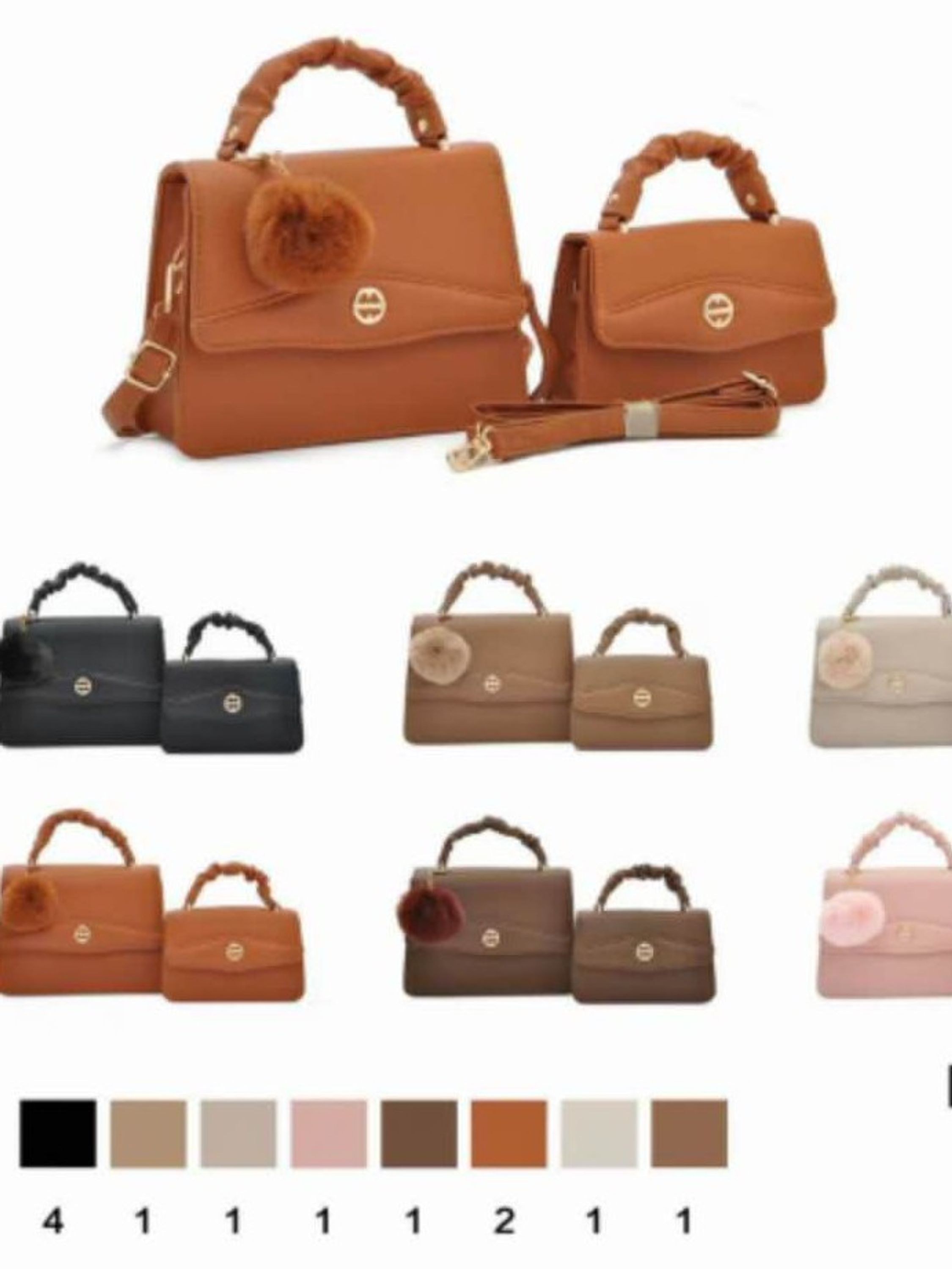 Bolsas kit femininas da moda LN1076