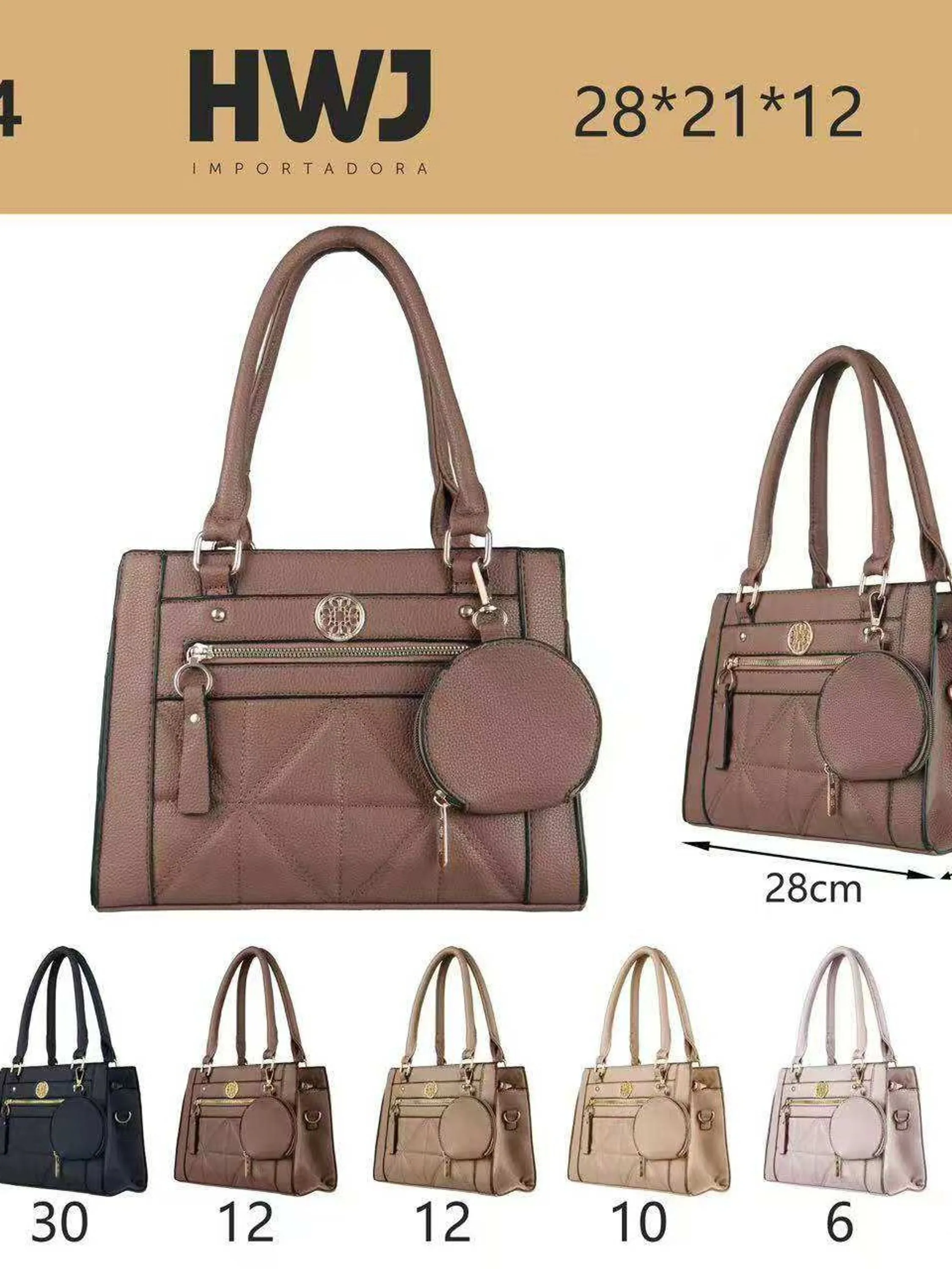 Bolsas femininas casuais da moda NDB-7204