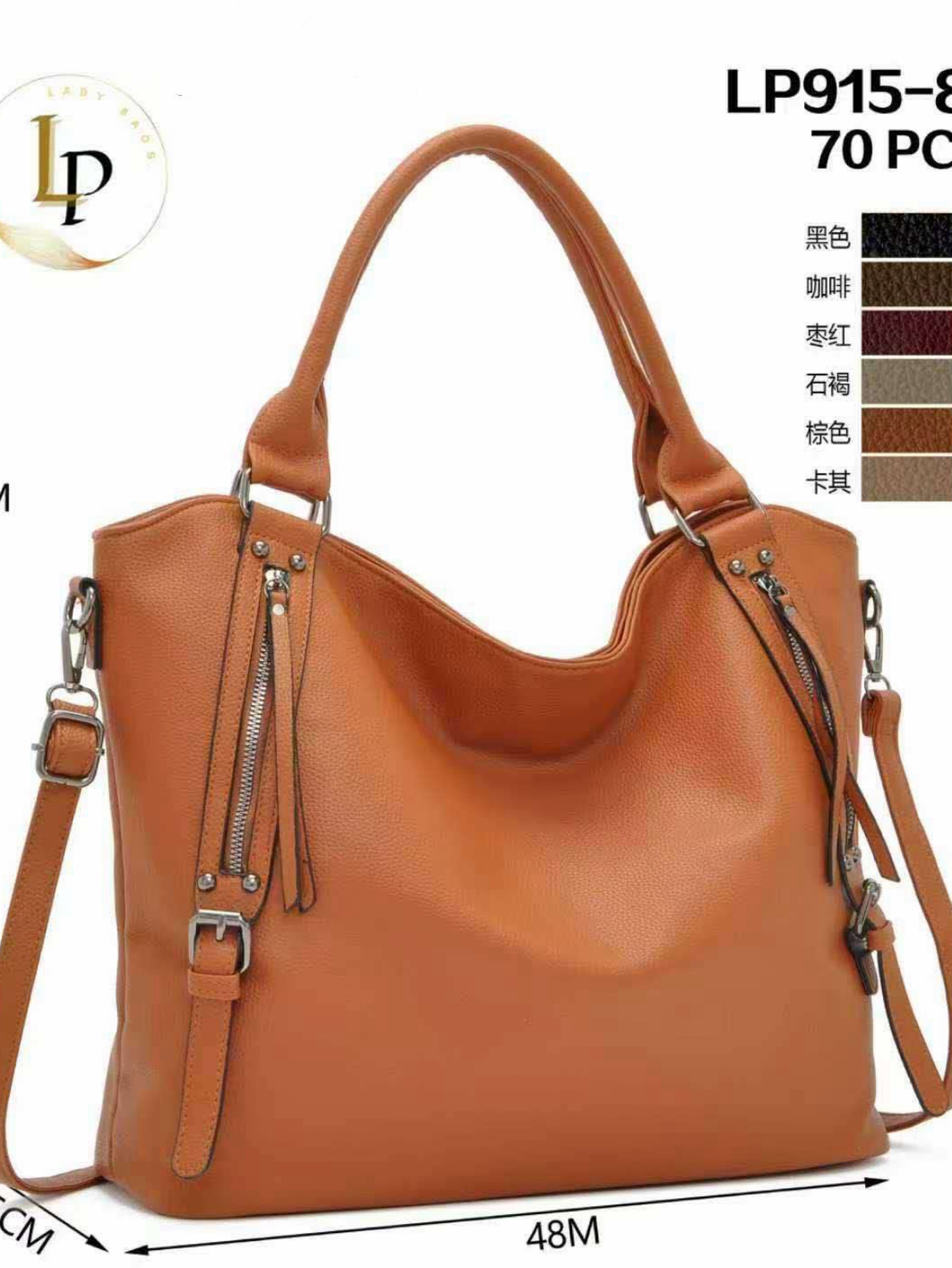 Bolsa transversal casual e elegante 915-8