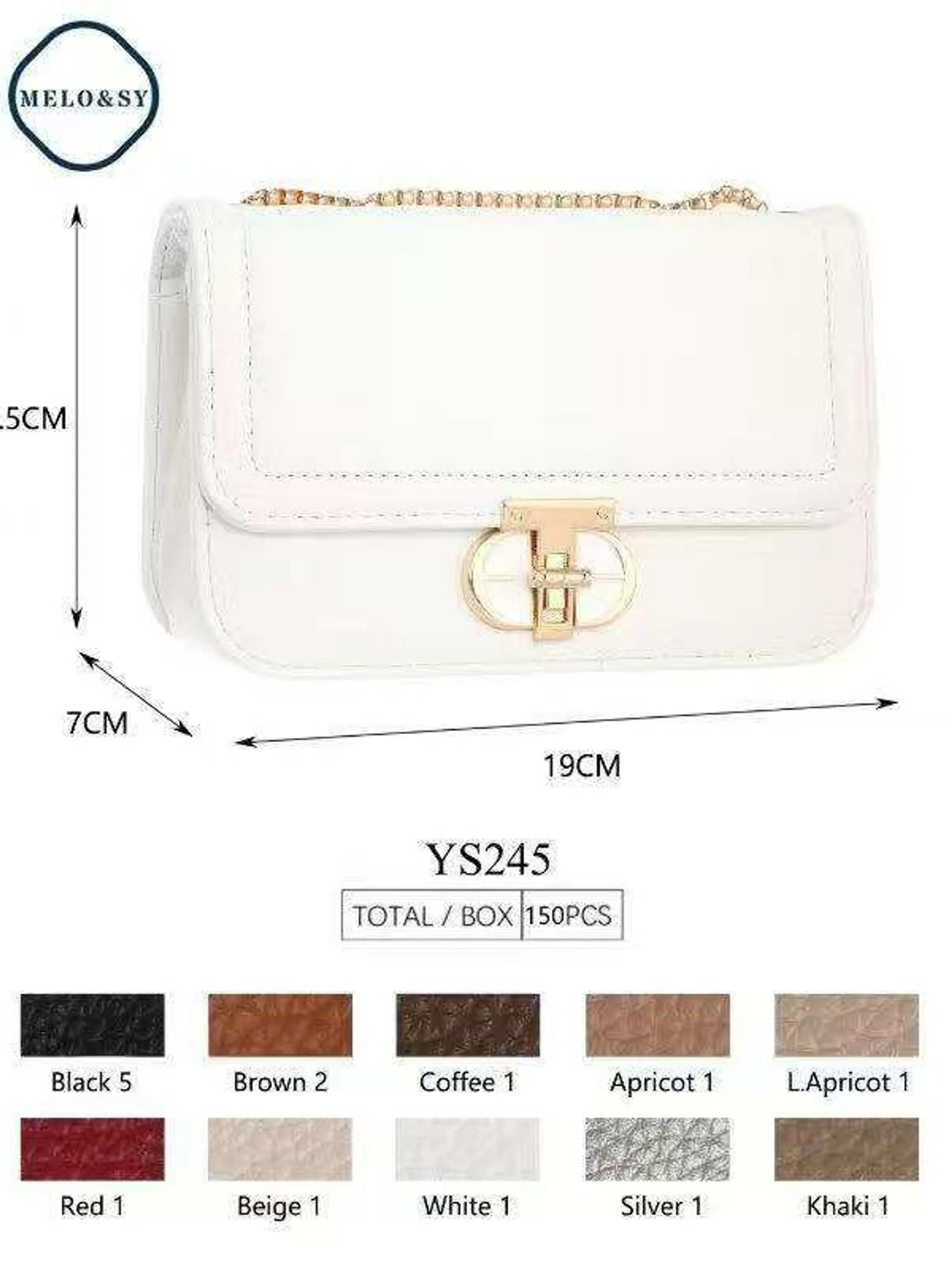 Bolsa de corrente casual da moda YS245