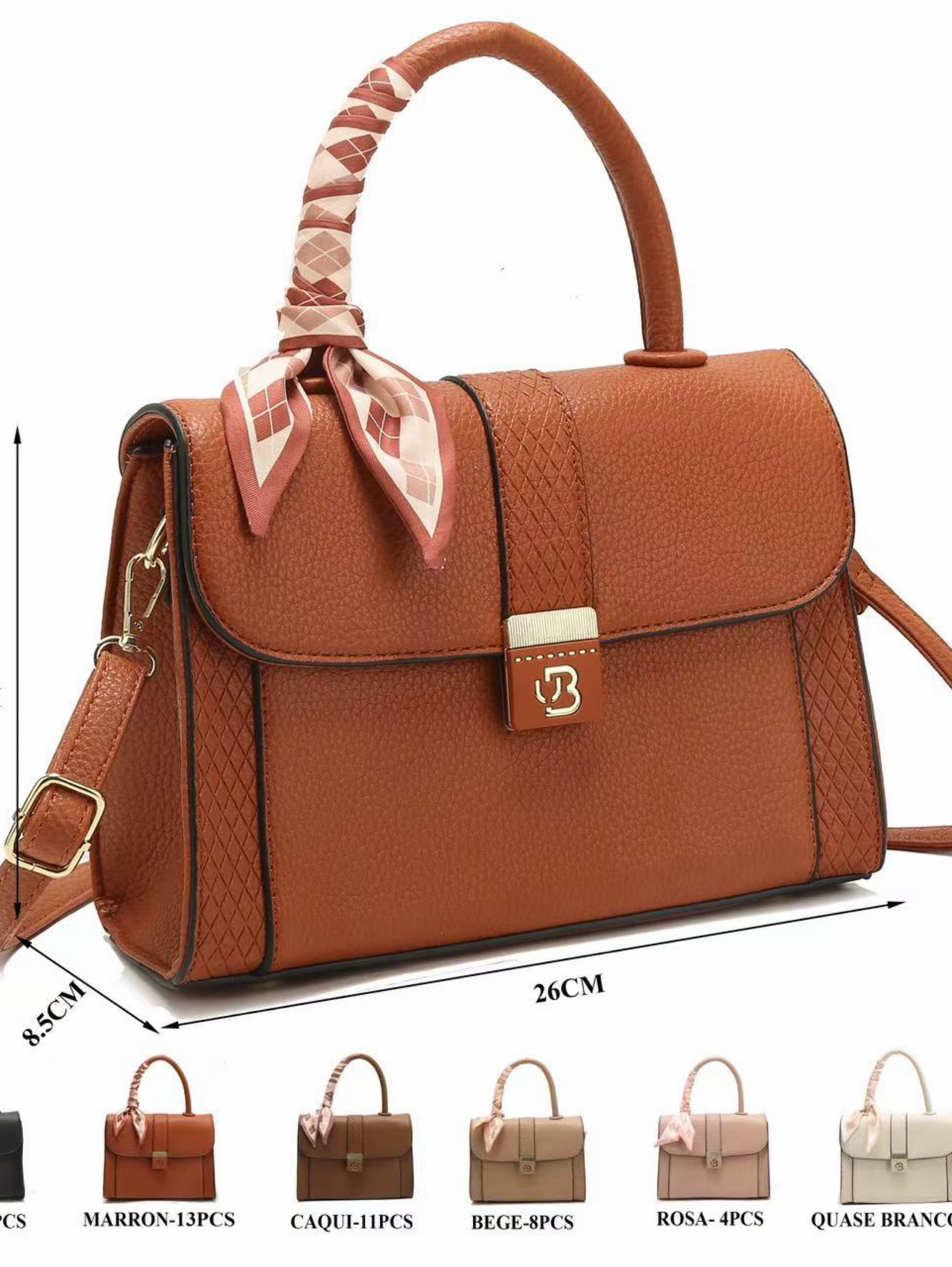 Bolsa elegante com alça de ombro extensível.21302