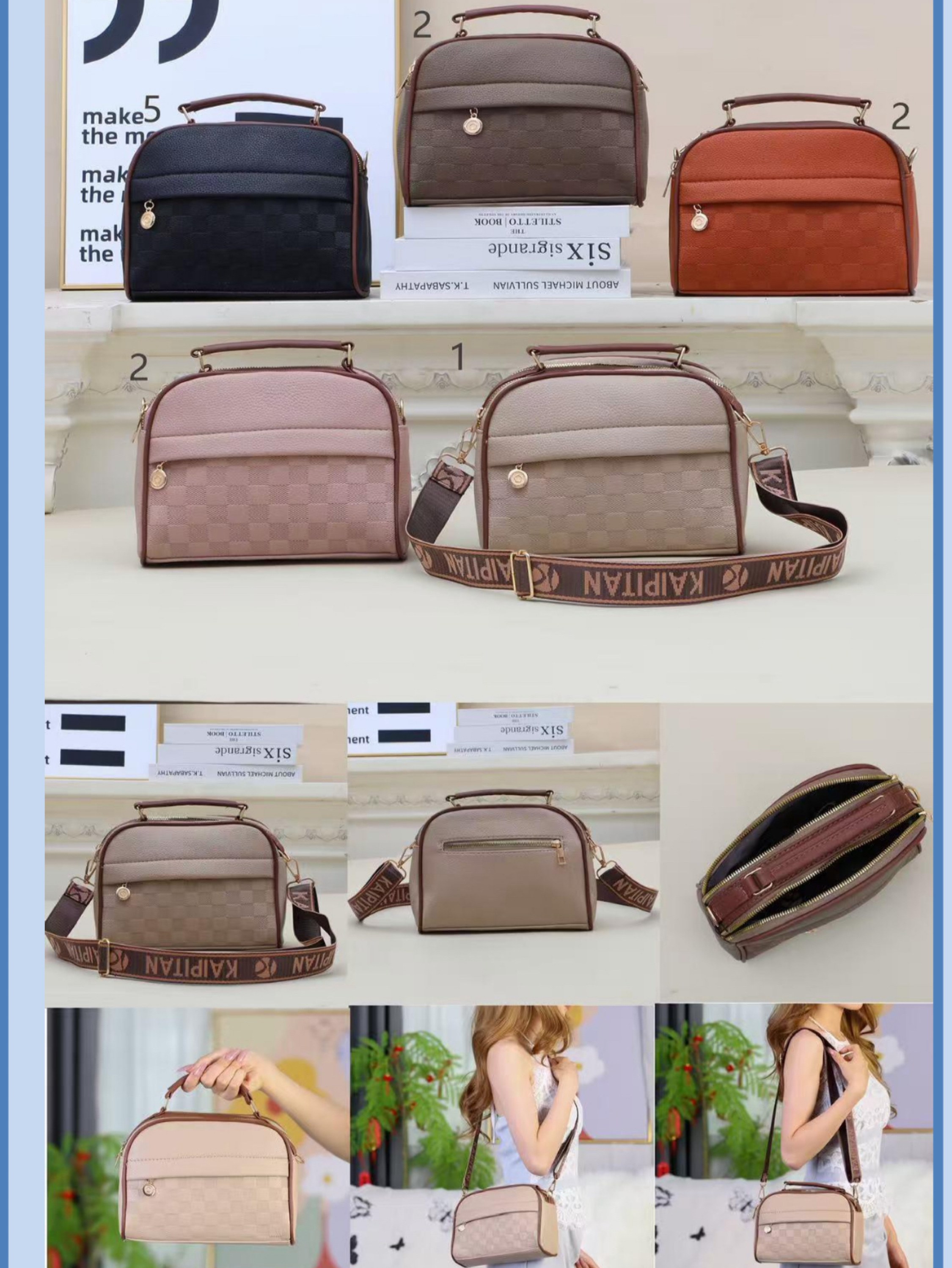 Bolsas femininas modernas e casuais 99034