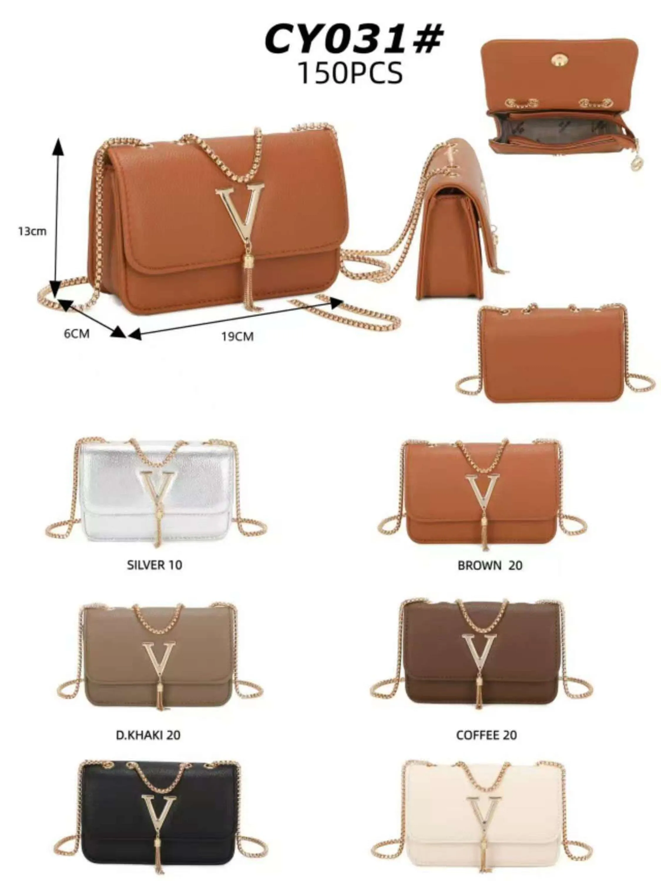 Bolsas femininas modernas e estilosas CY031