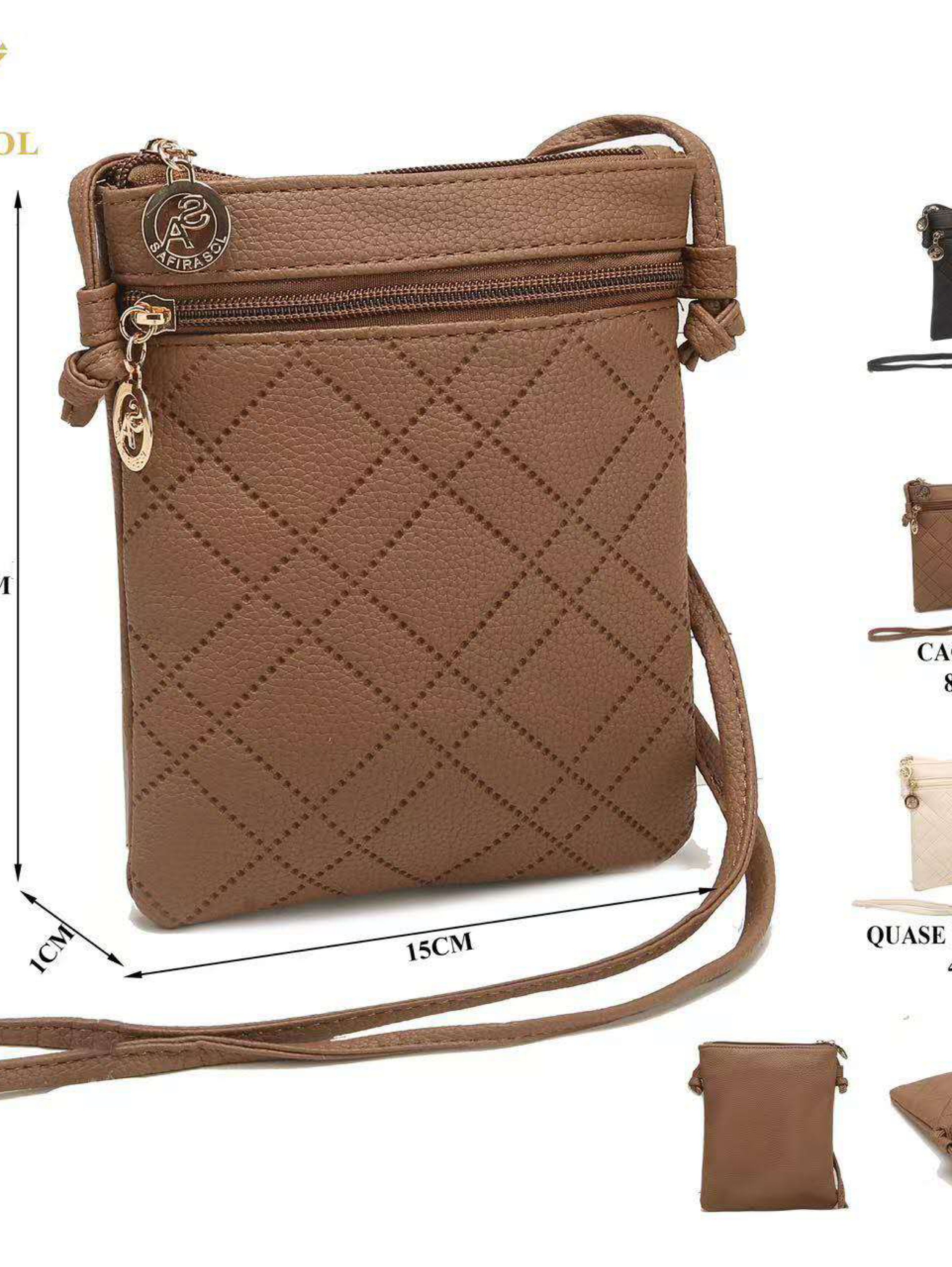 Bolsa transversal feminina L9029