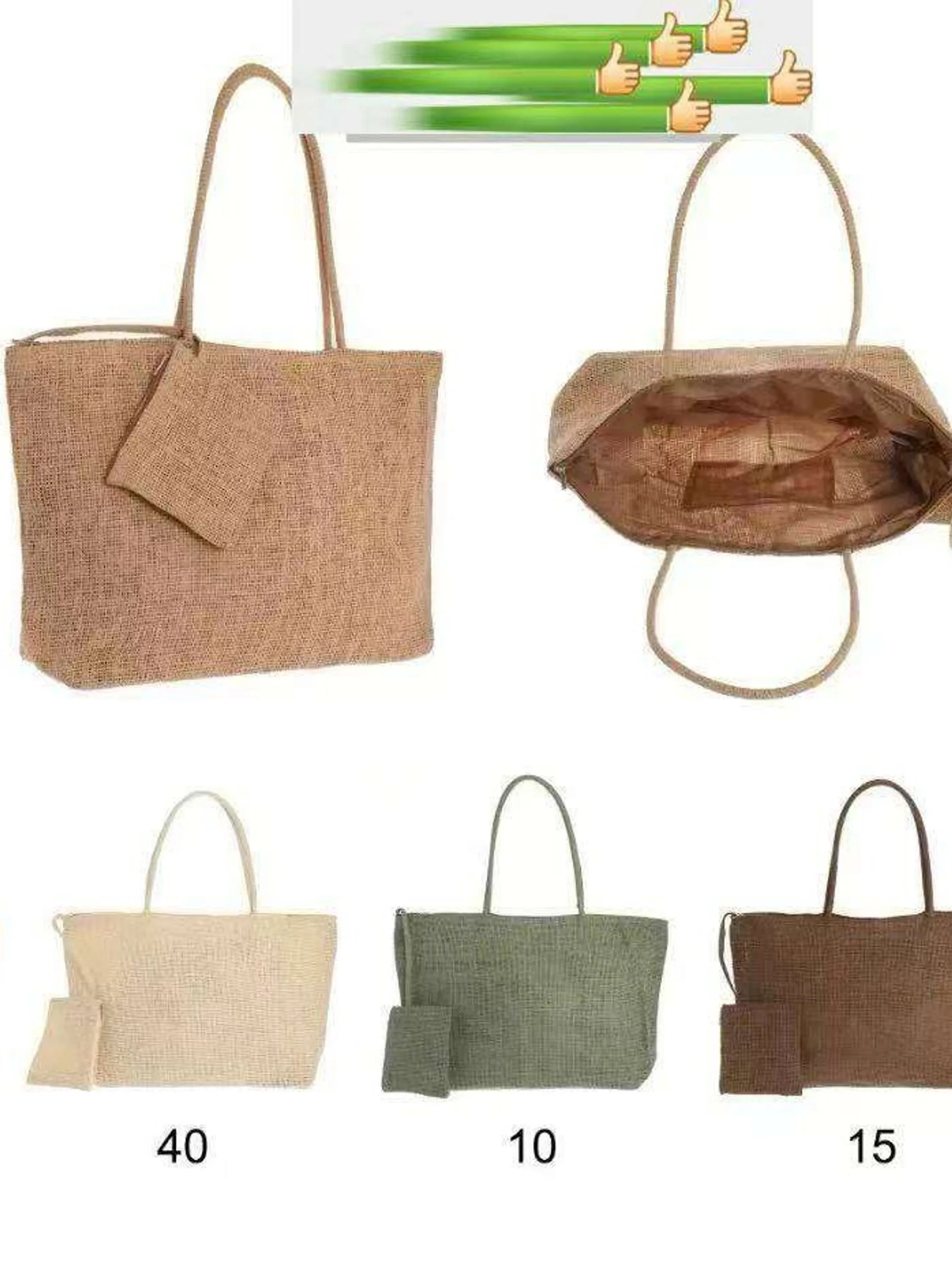 bolsa de palha MH6017
