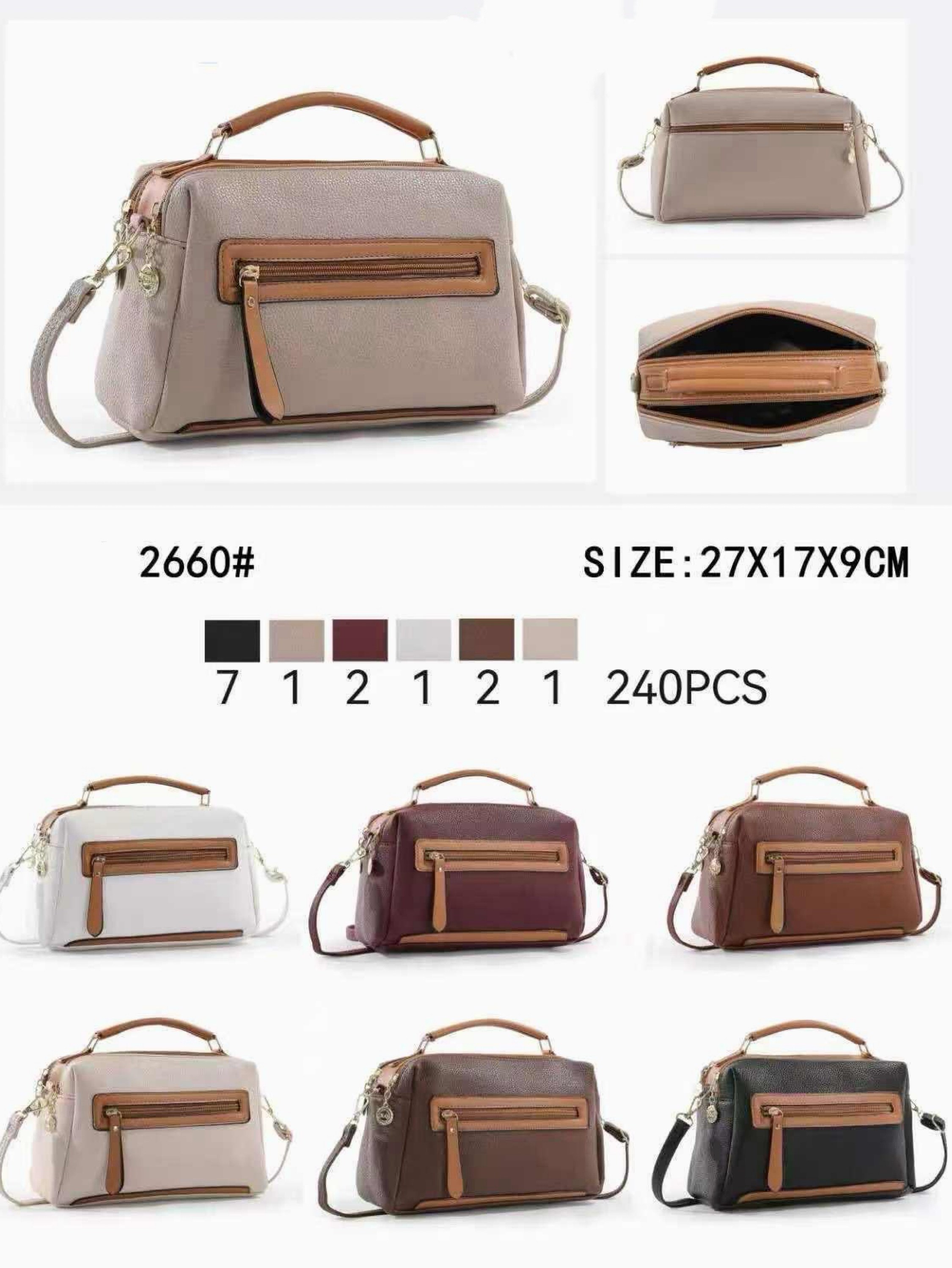 Bolsas casuais femininas 2660