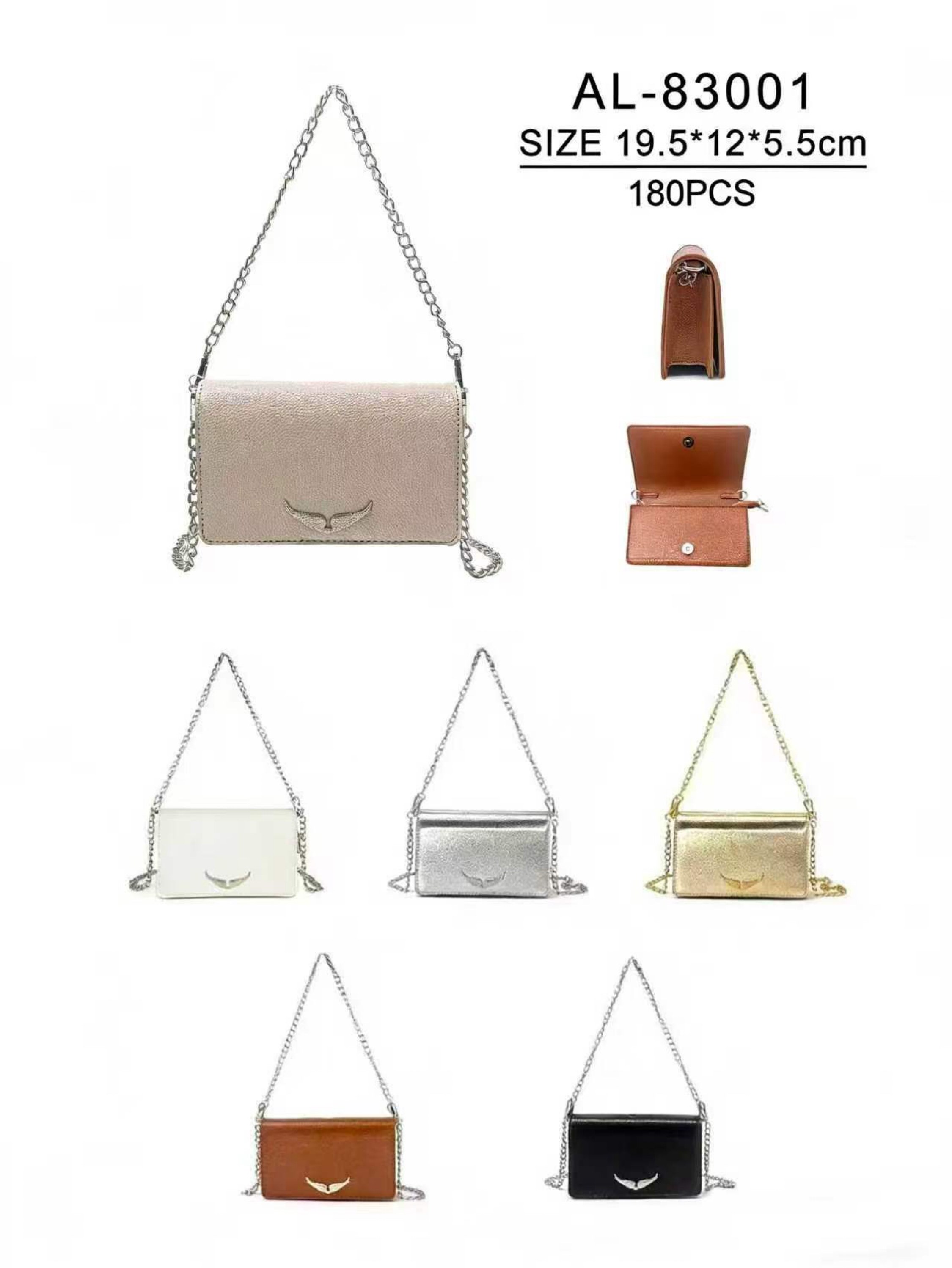 Bolsa feminina de corrente, nova e elegante.83001