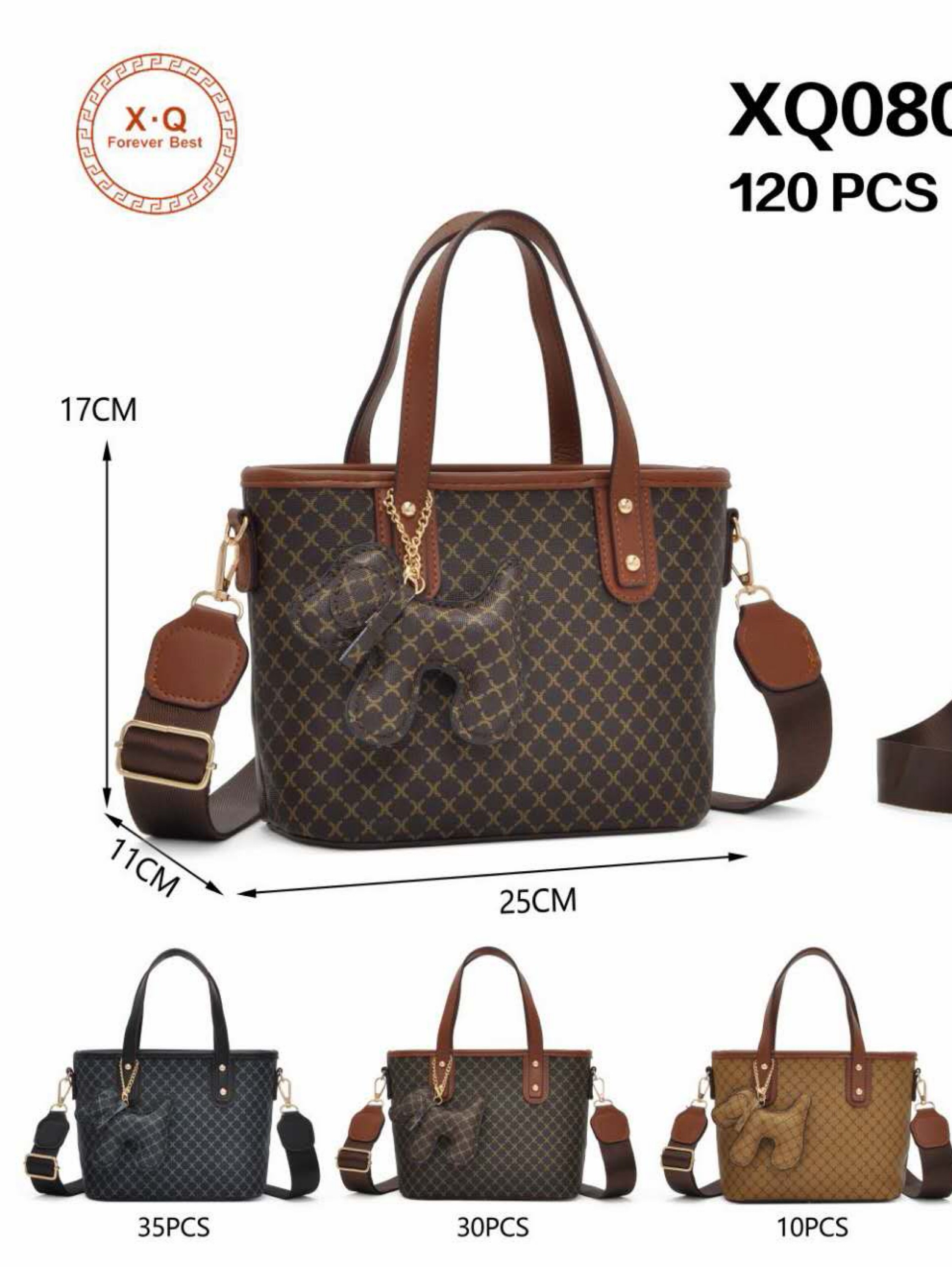 Novas bolsas femininas da moda em tecido floral XQ080