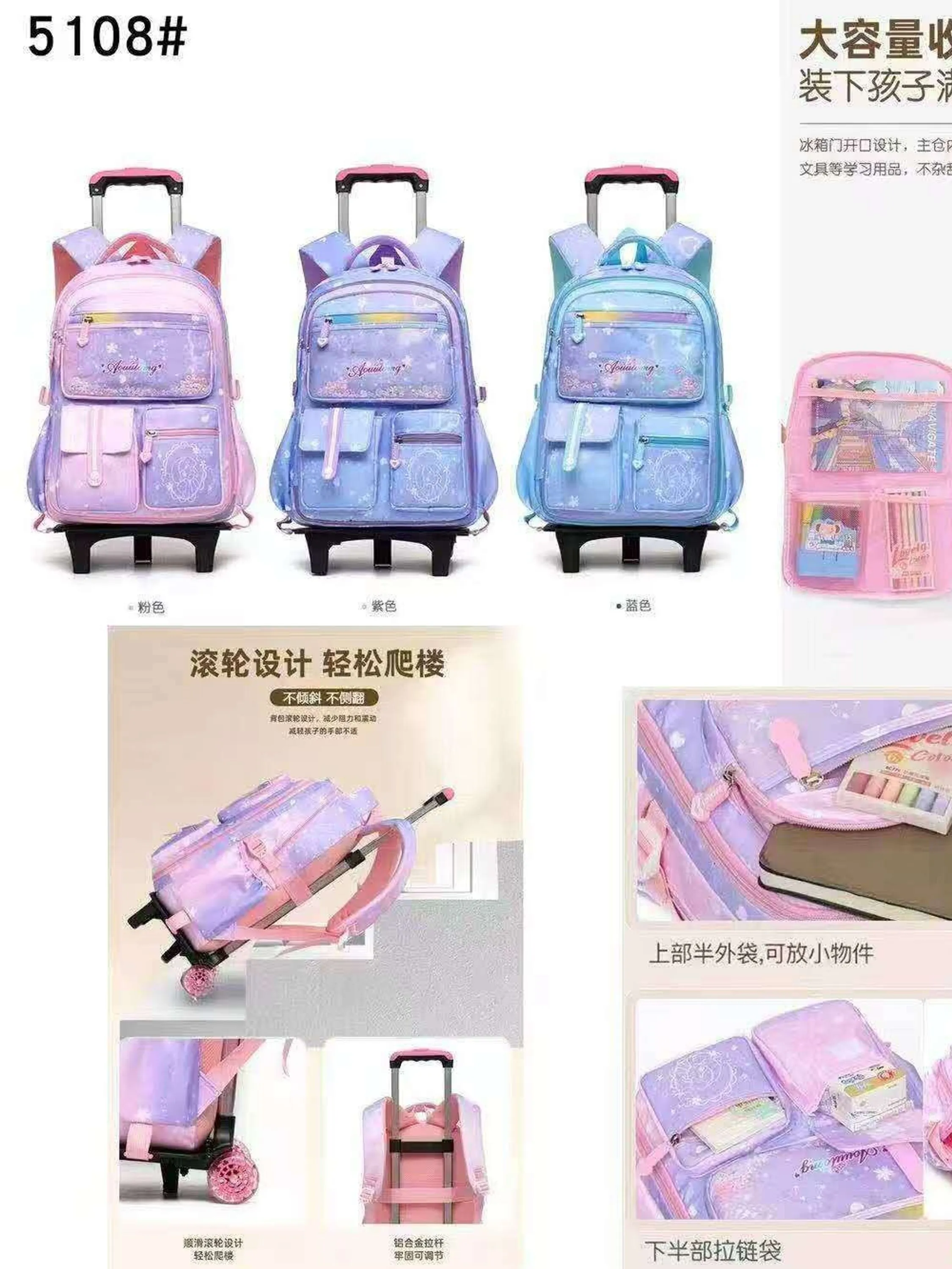 Mochila para porta de geladeira