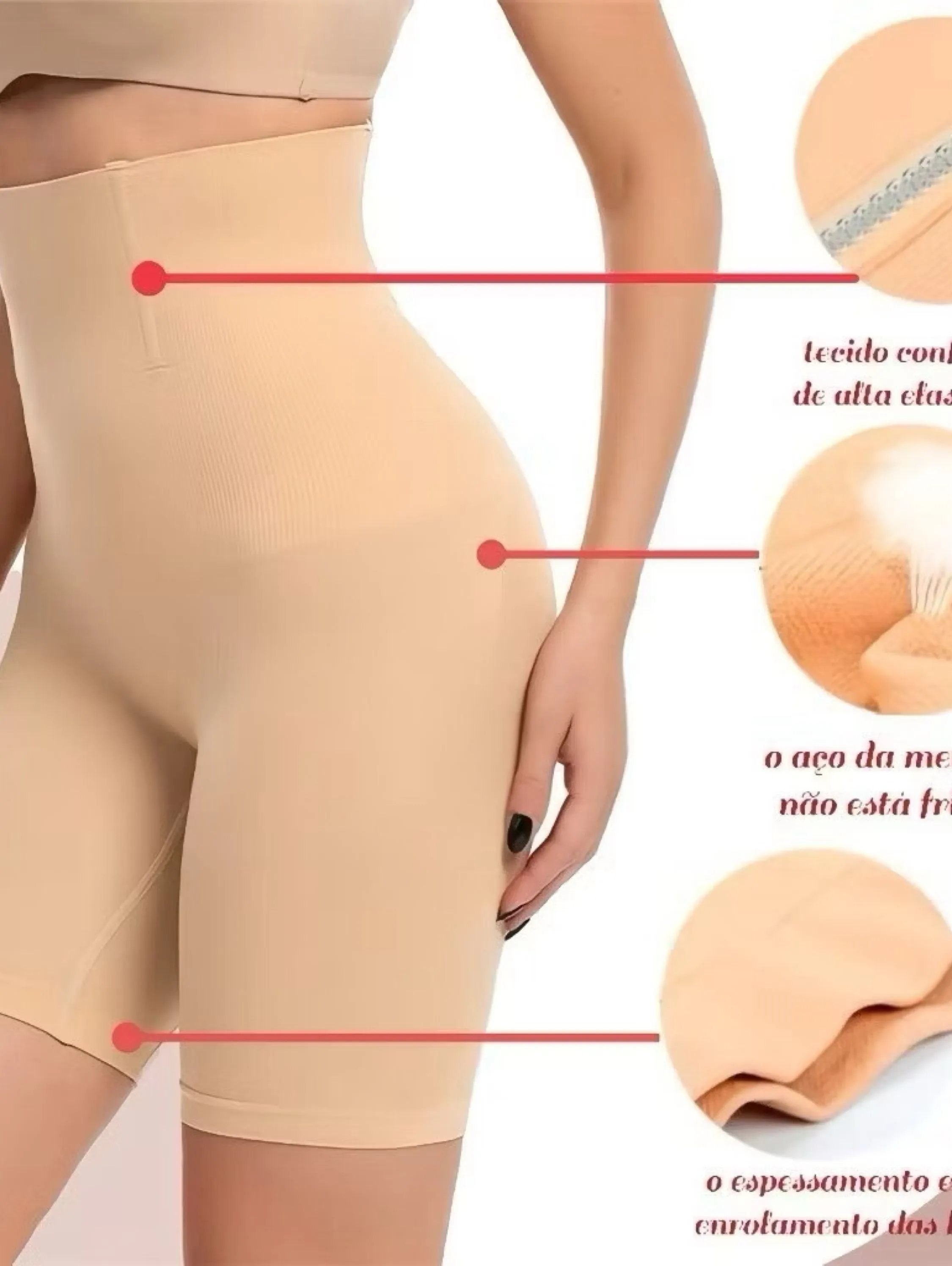 Cinta Modeladora Simples de Malha para