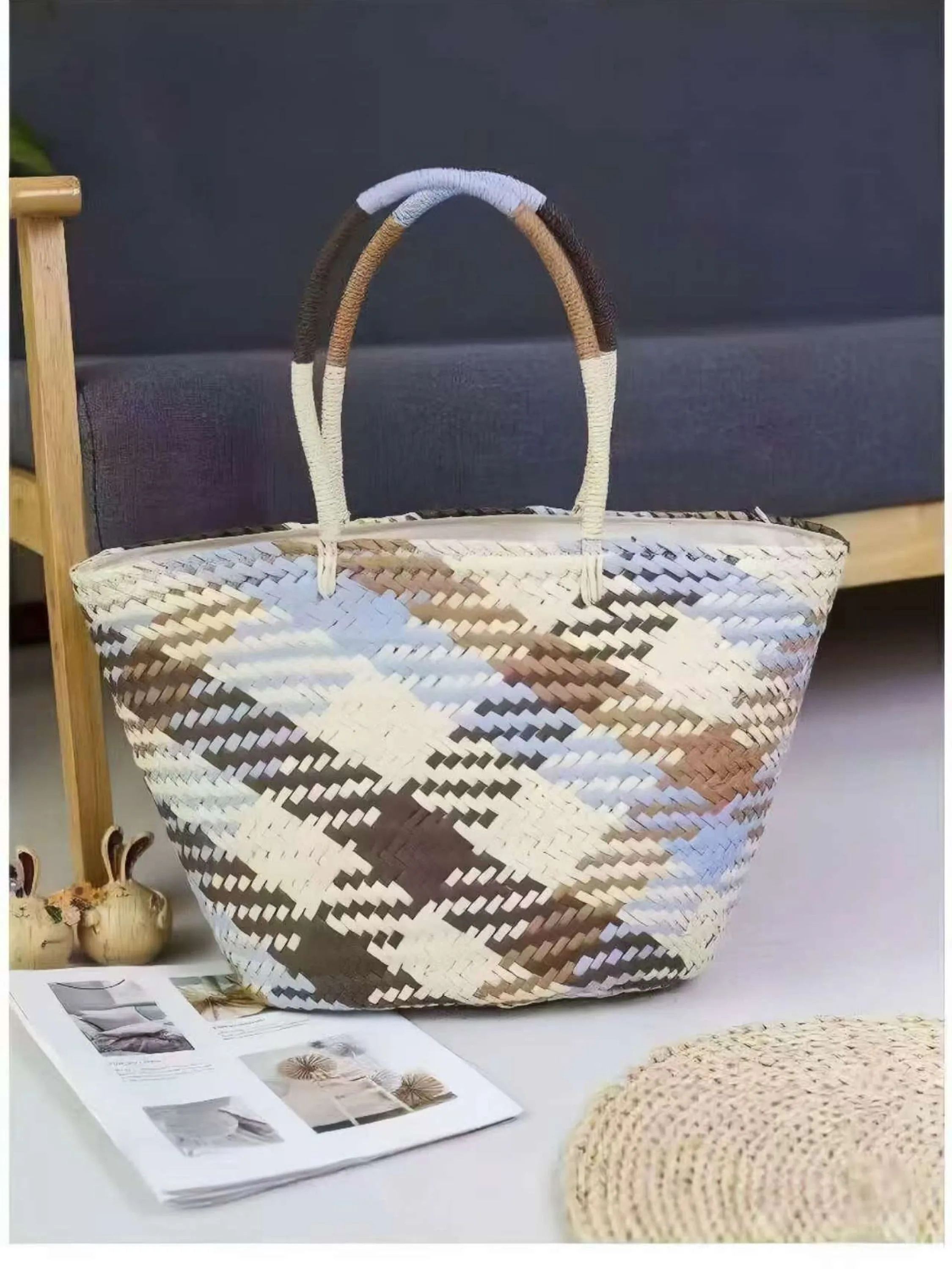 Bolsa de Palha Artesana