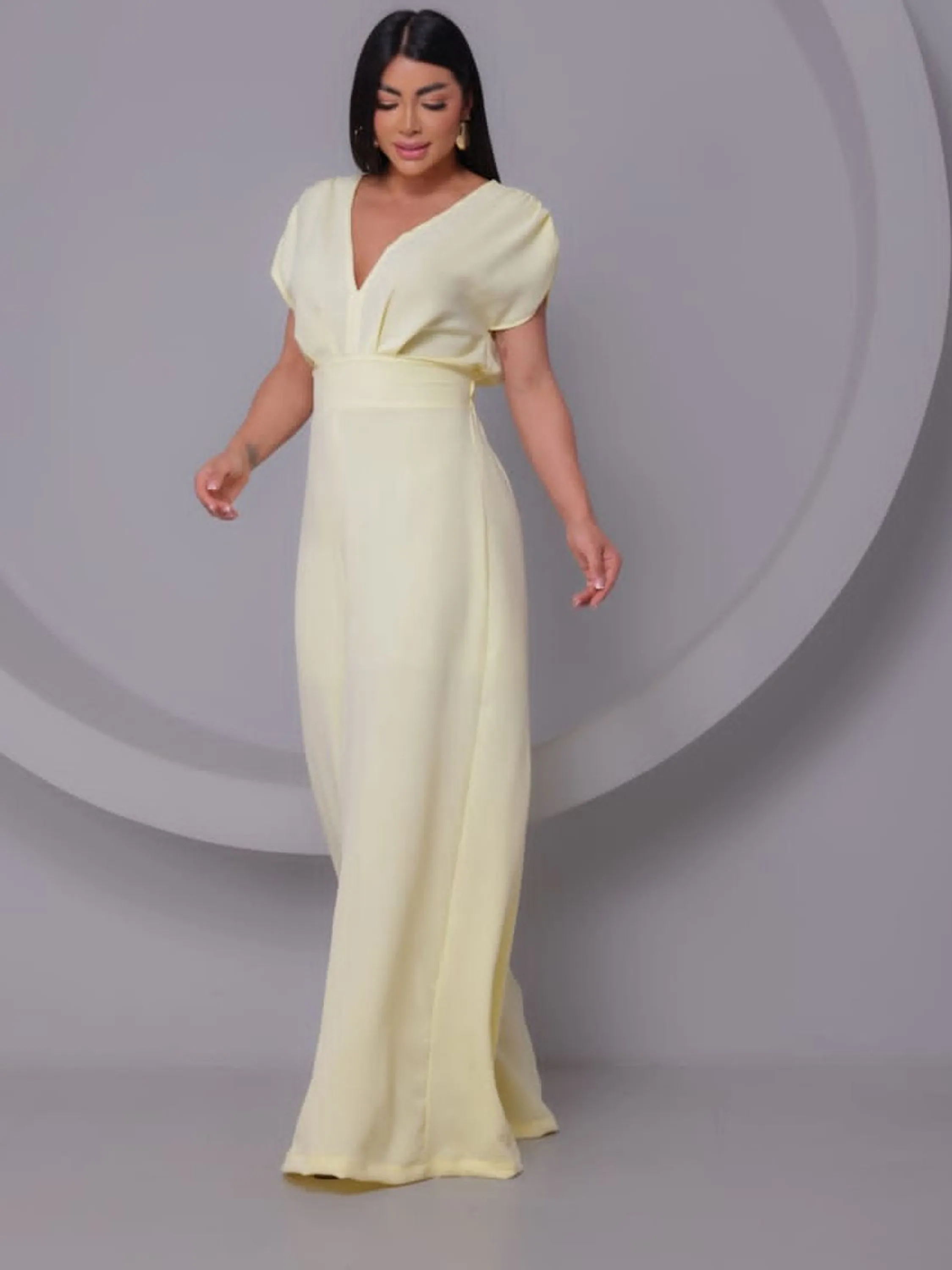 Macacão femenina pantalona Elegante-Charmoso