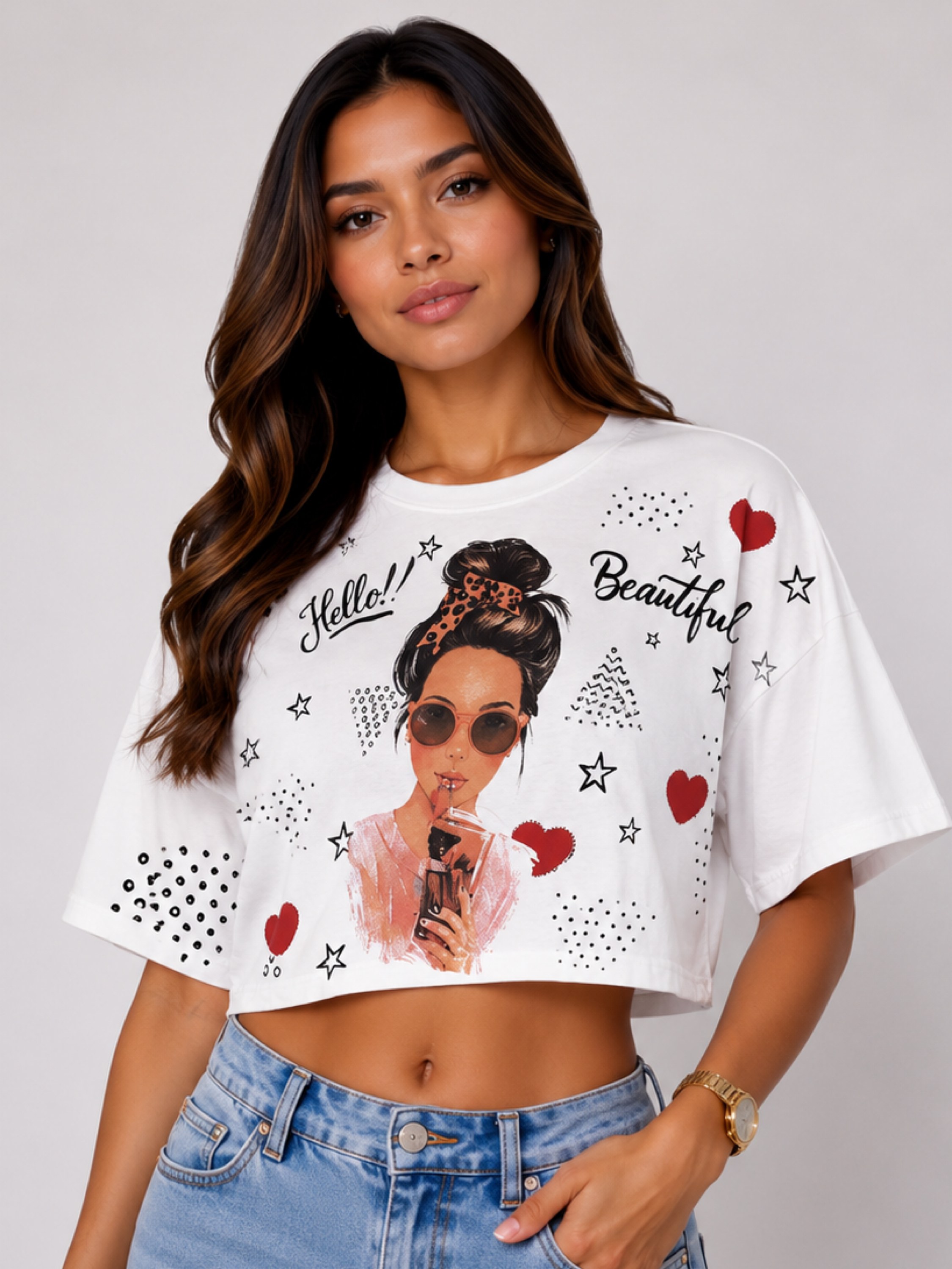 Cropped Oversize